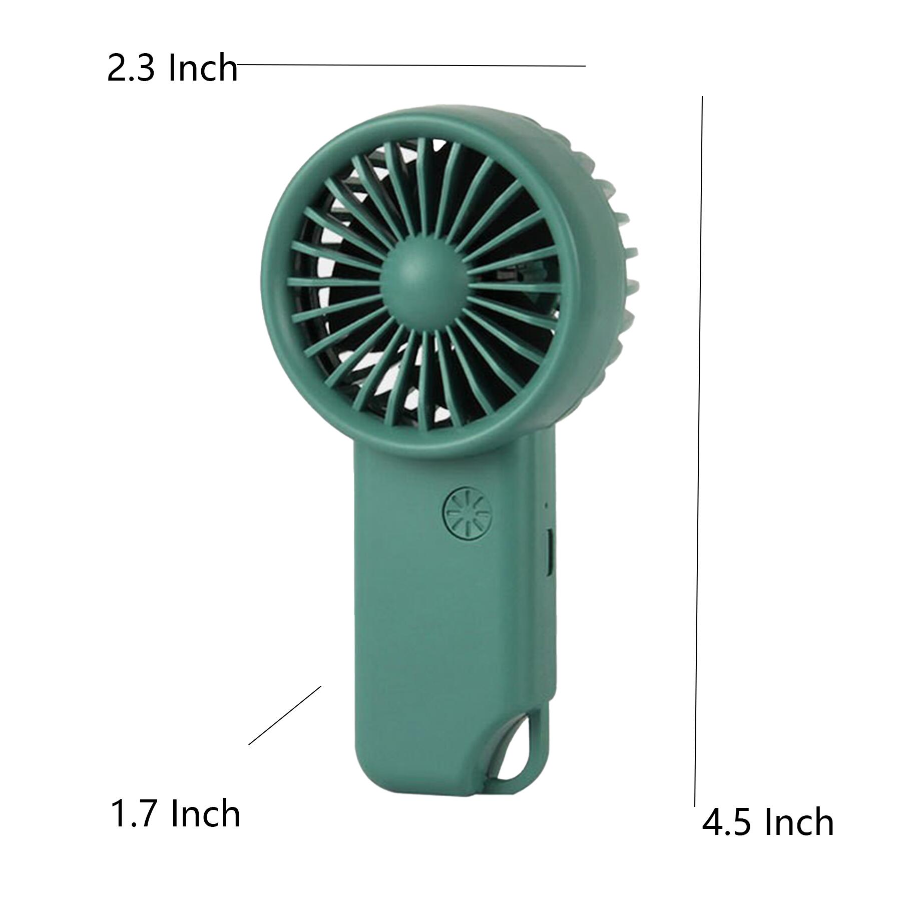 Portable Mini Fan with USB Rechargeable Battery