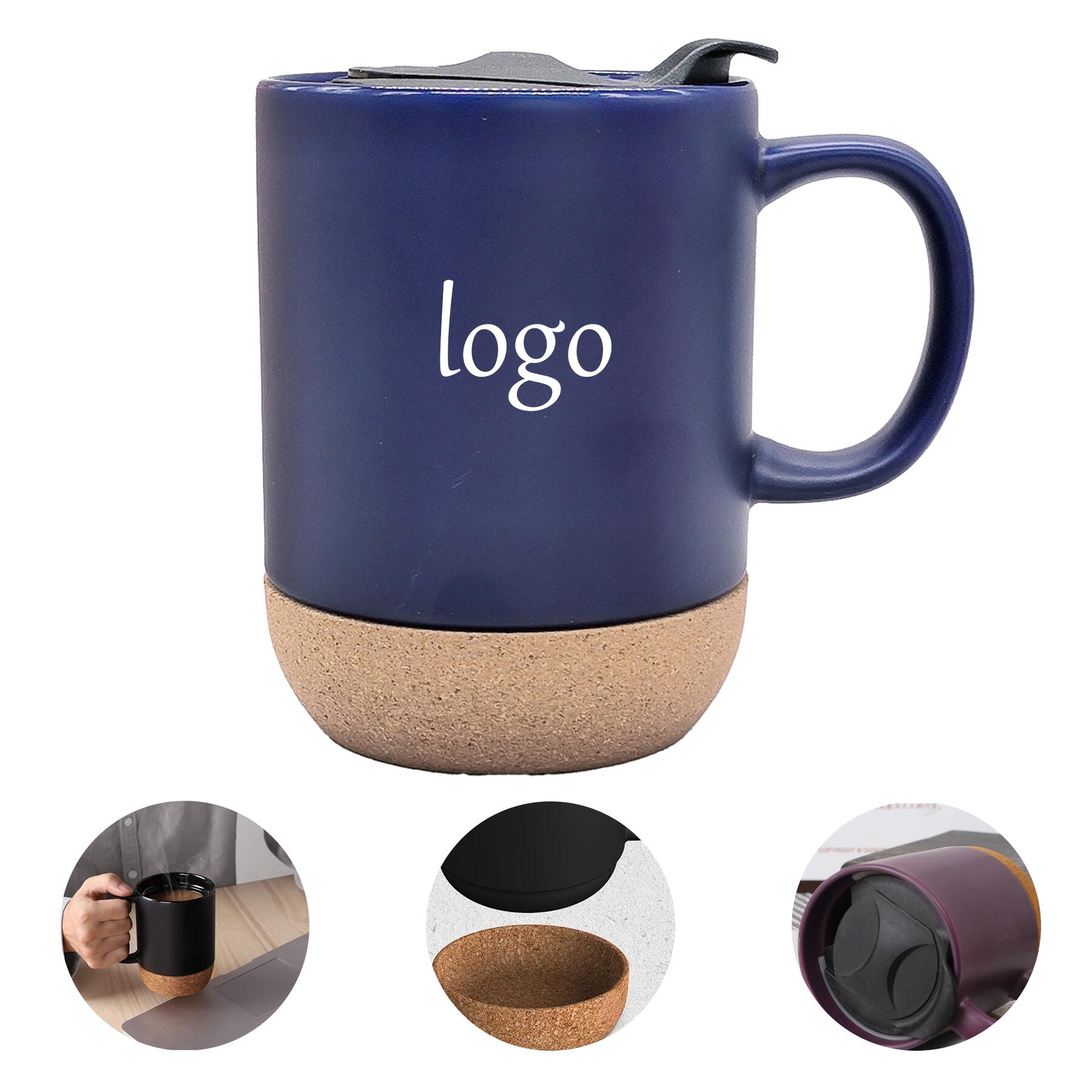 Custom Cork Bottom Barista Mugs