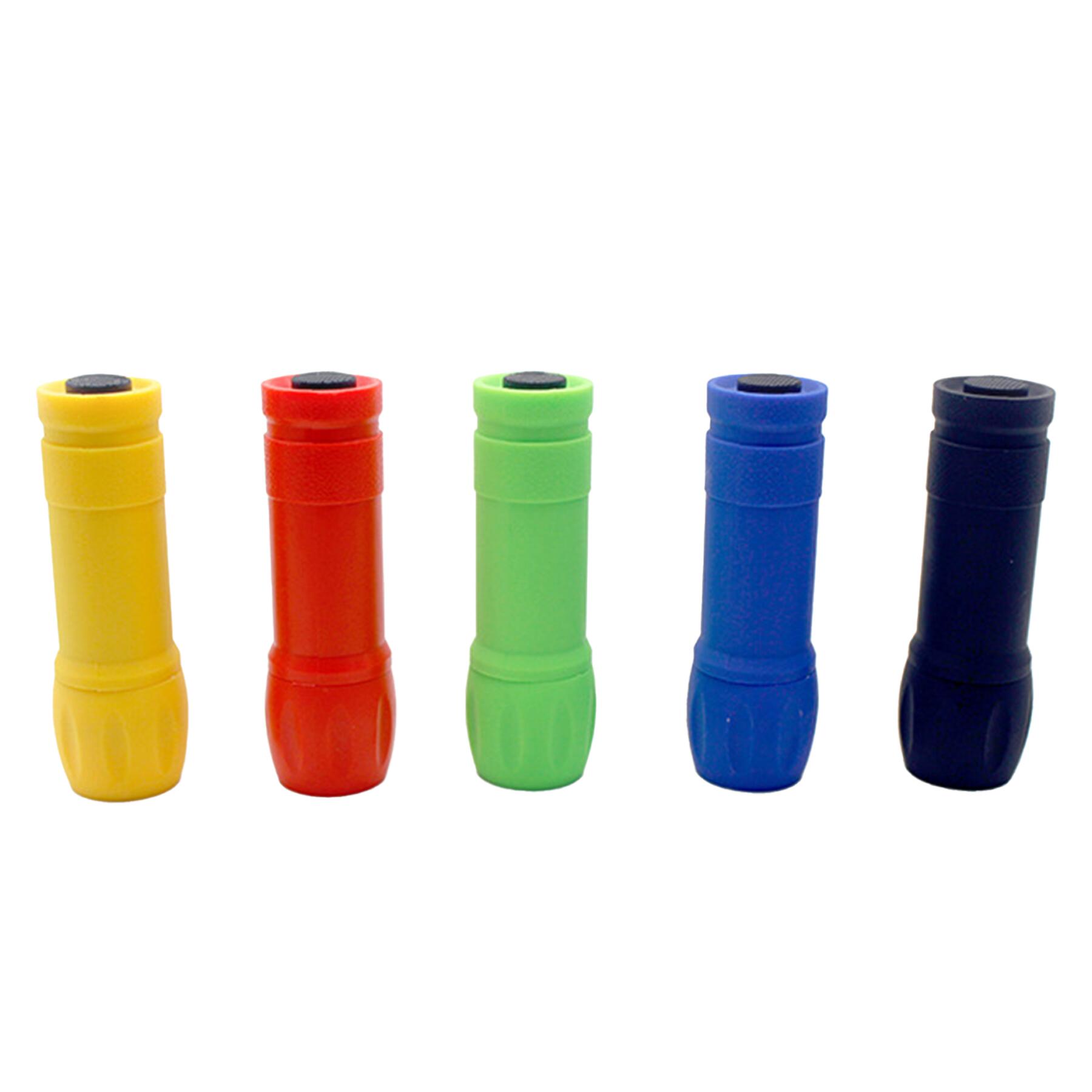 Bright LED Rubberized Flashlight with Strap