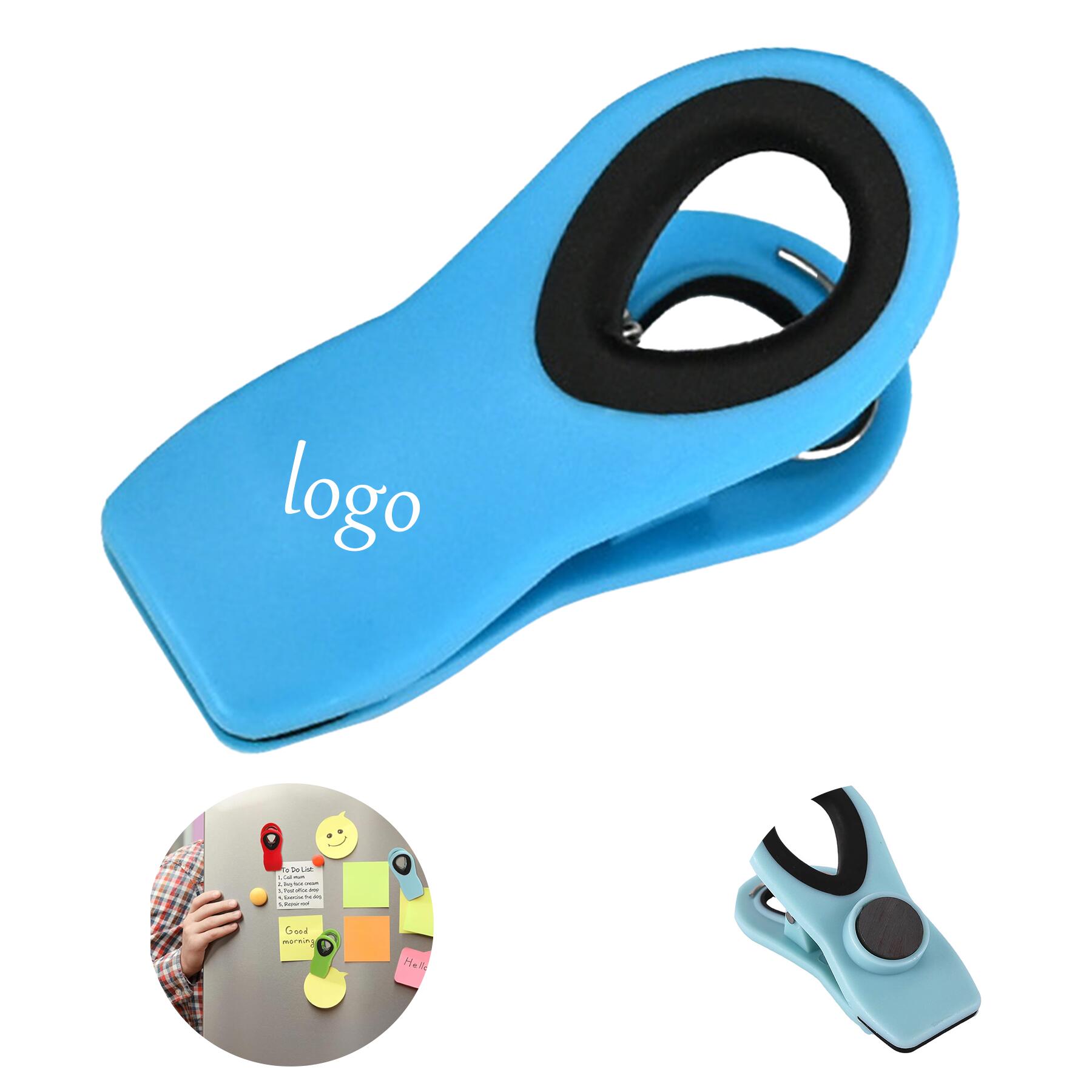 Custom Magnetic Refrigerator Chip Clip