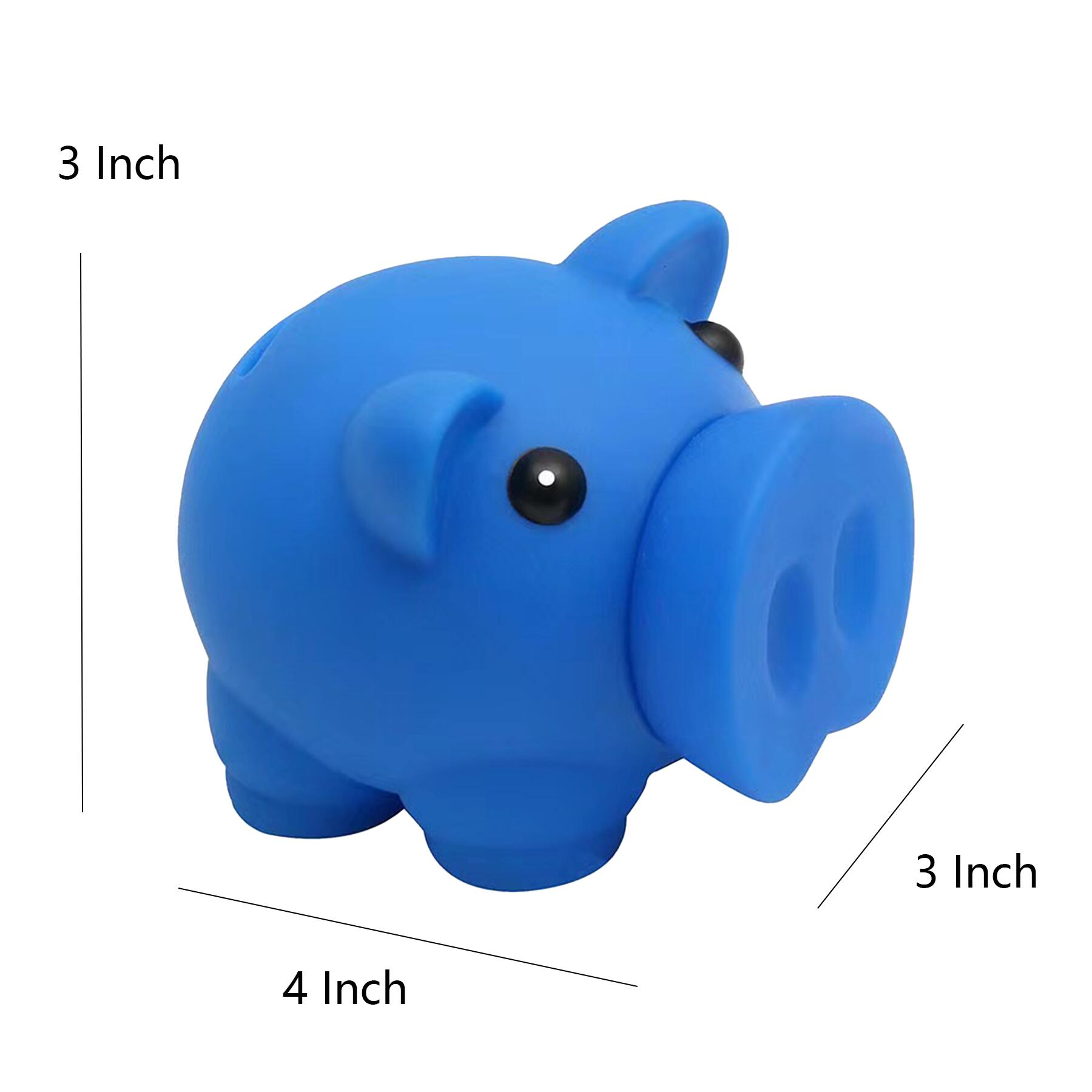 Custom Logo PVC Piggy Bank