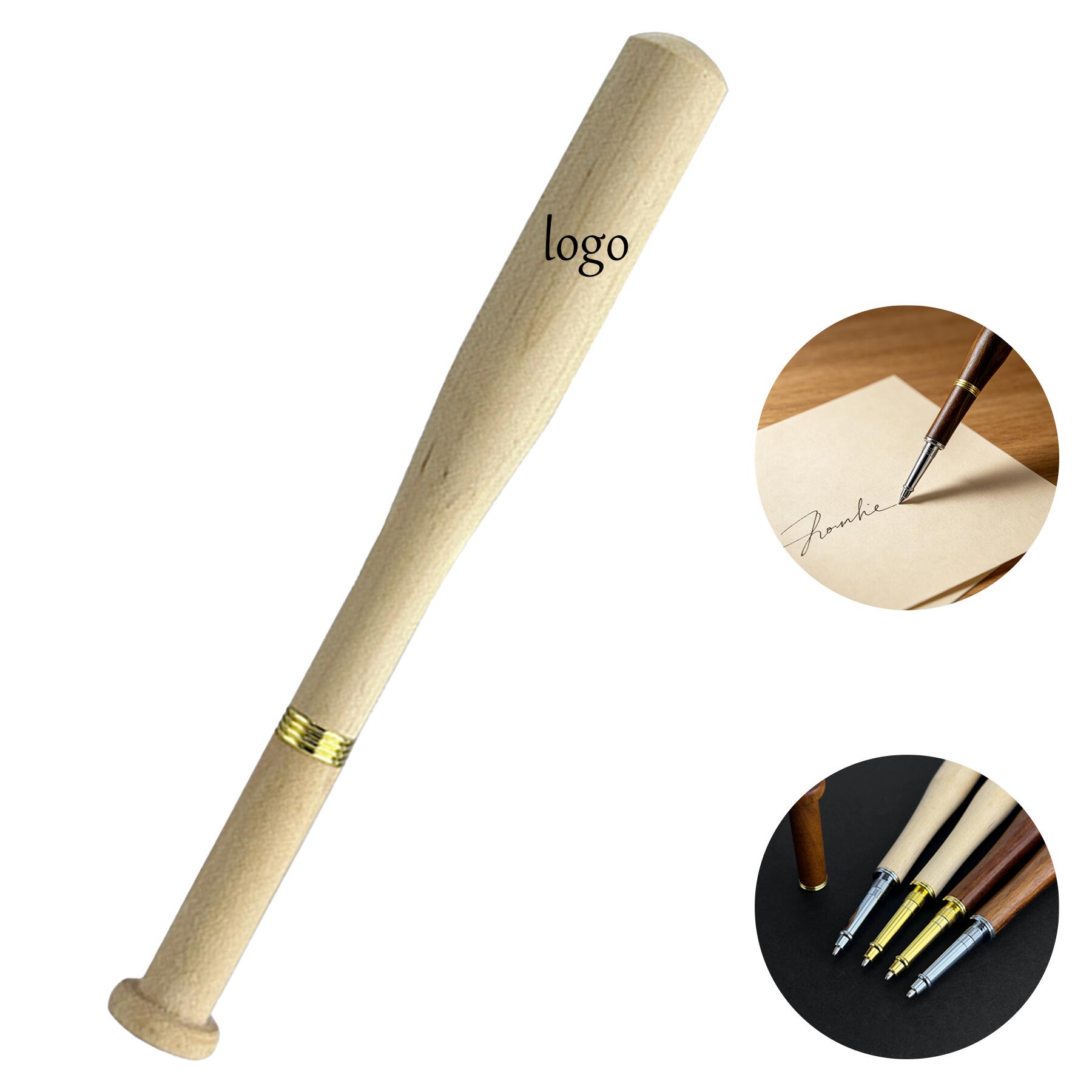 Baseball Bat Shaped Ballpoint Pen