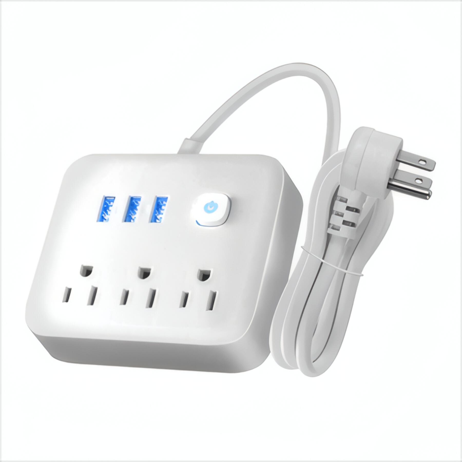 3 Outlet 3 USB Charging Station