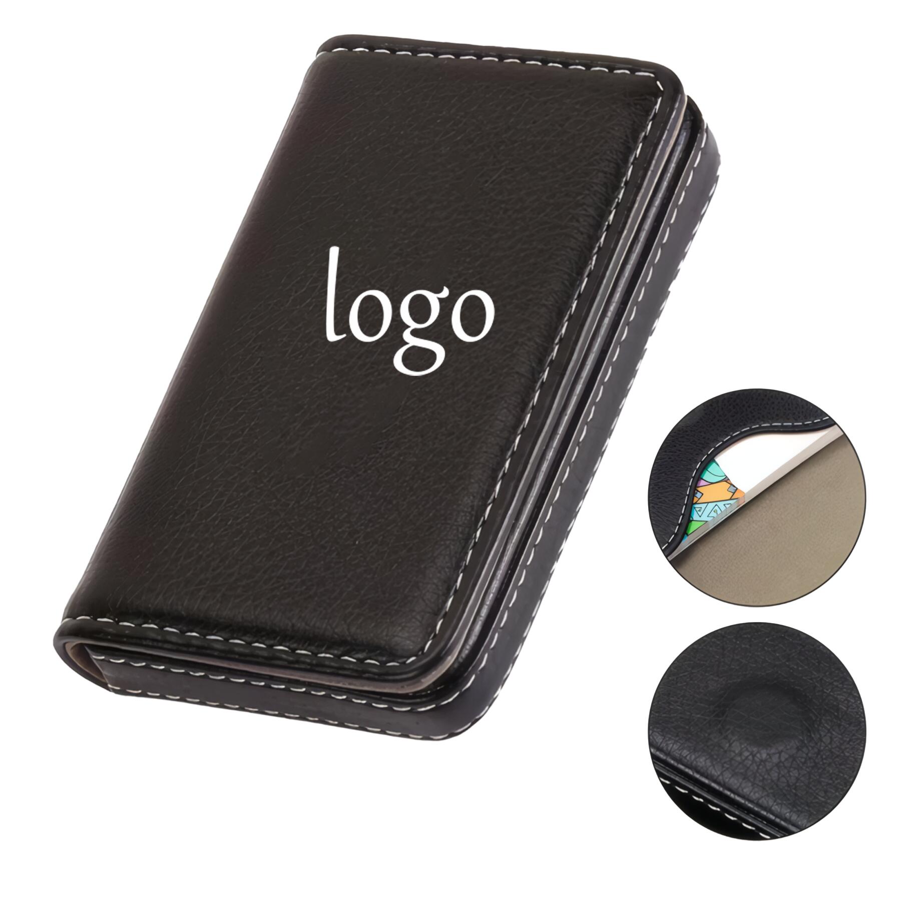 Custom PU Leather Card Bag