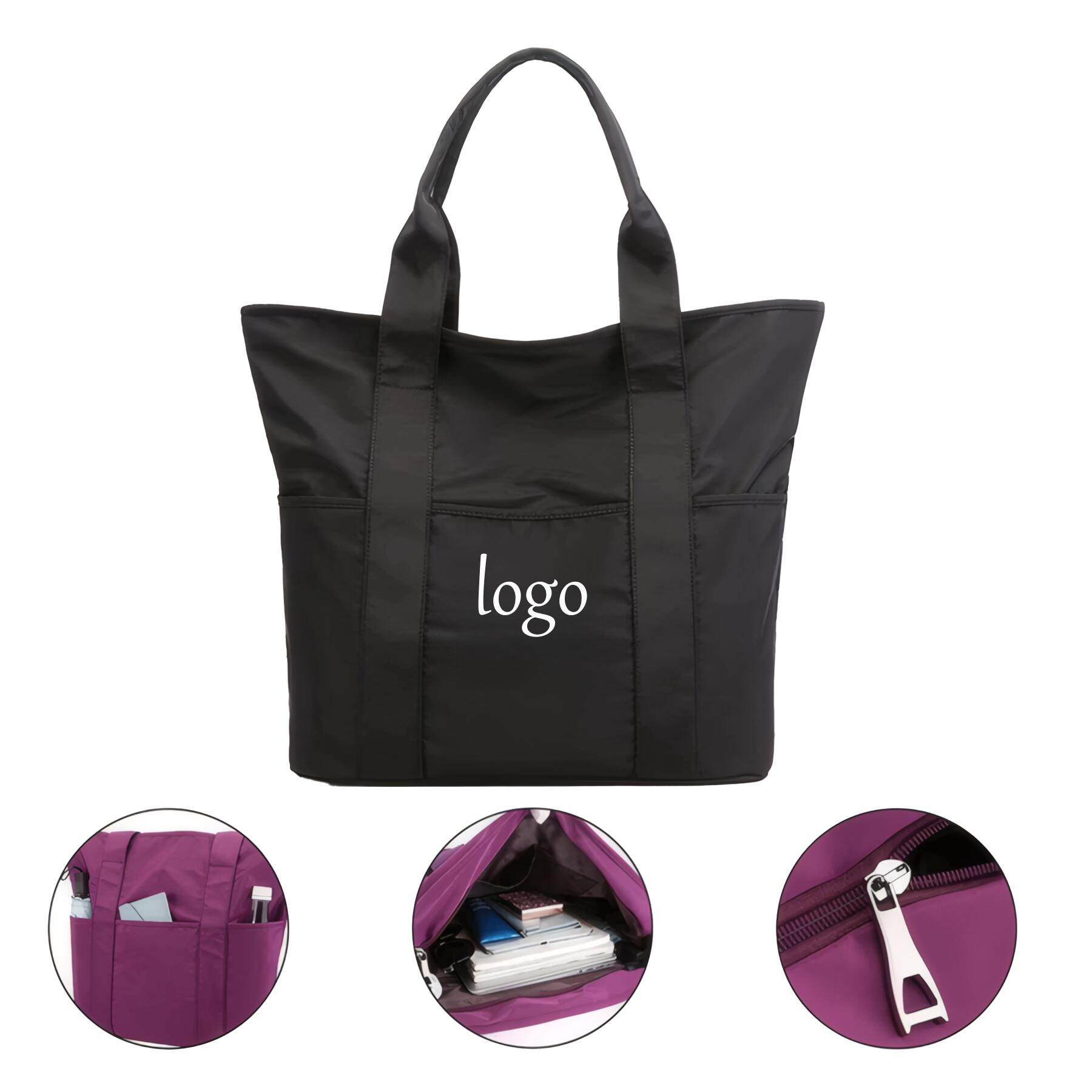 Large Waterproof Nylon Tote Bag