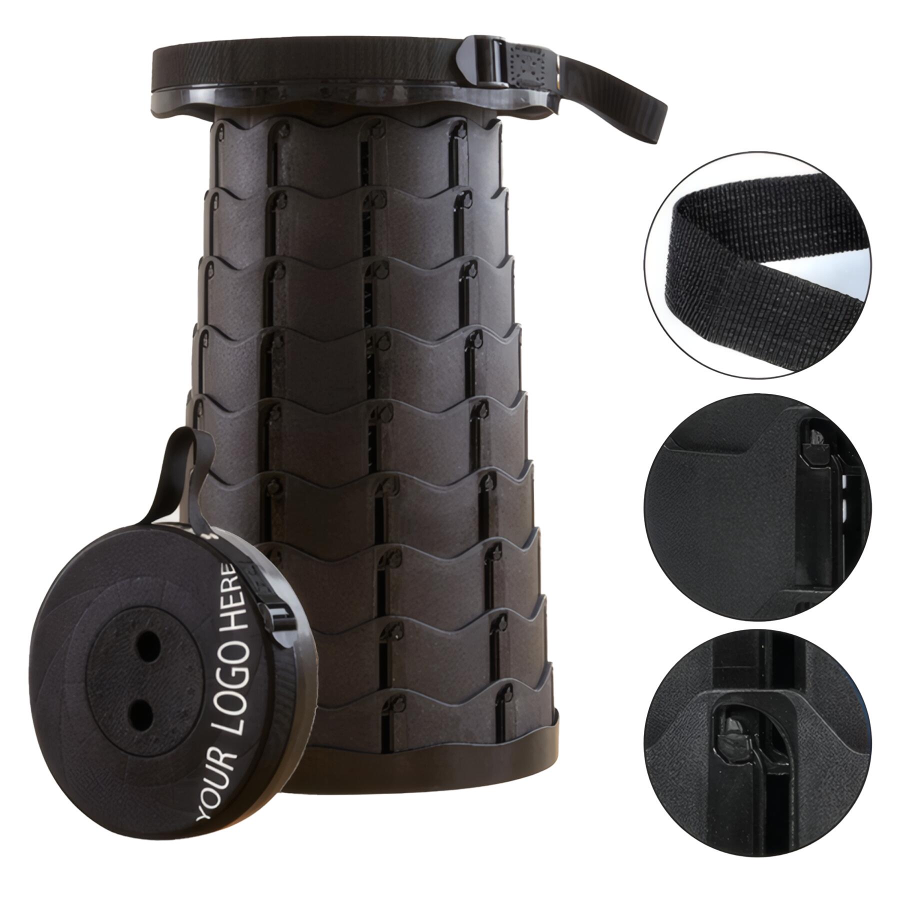 Retractable Folding Stool Heavy Duty