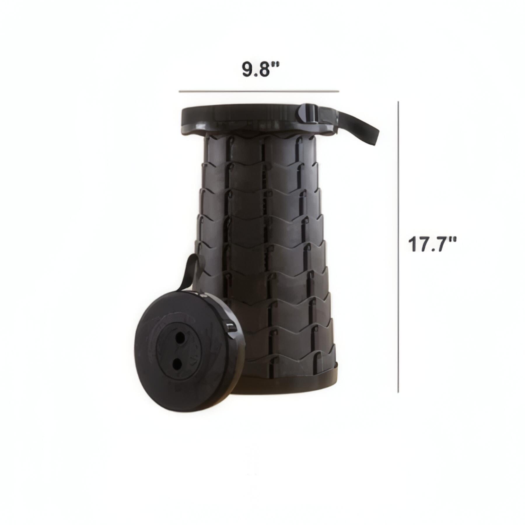 Retractable Folding Stool Heavy Duty