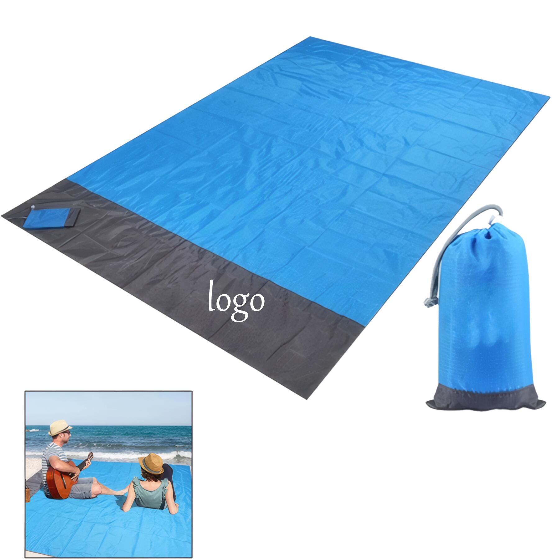 Folding Beach Mat Set