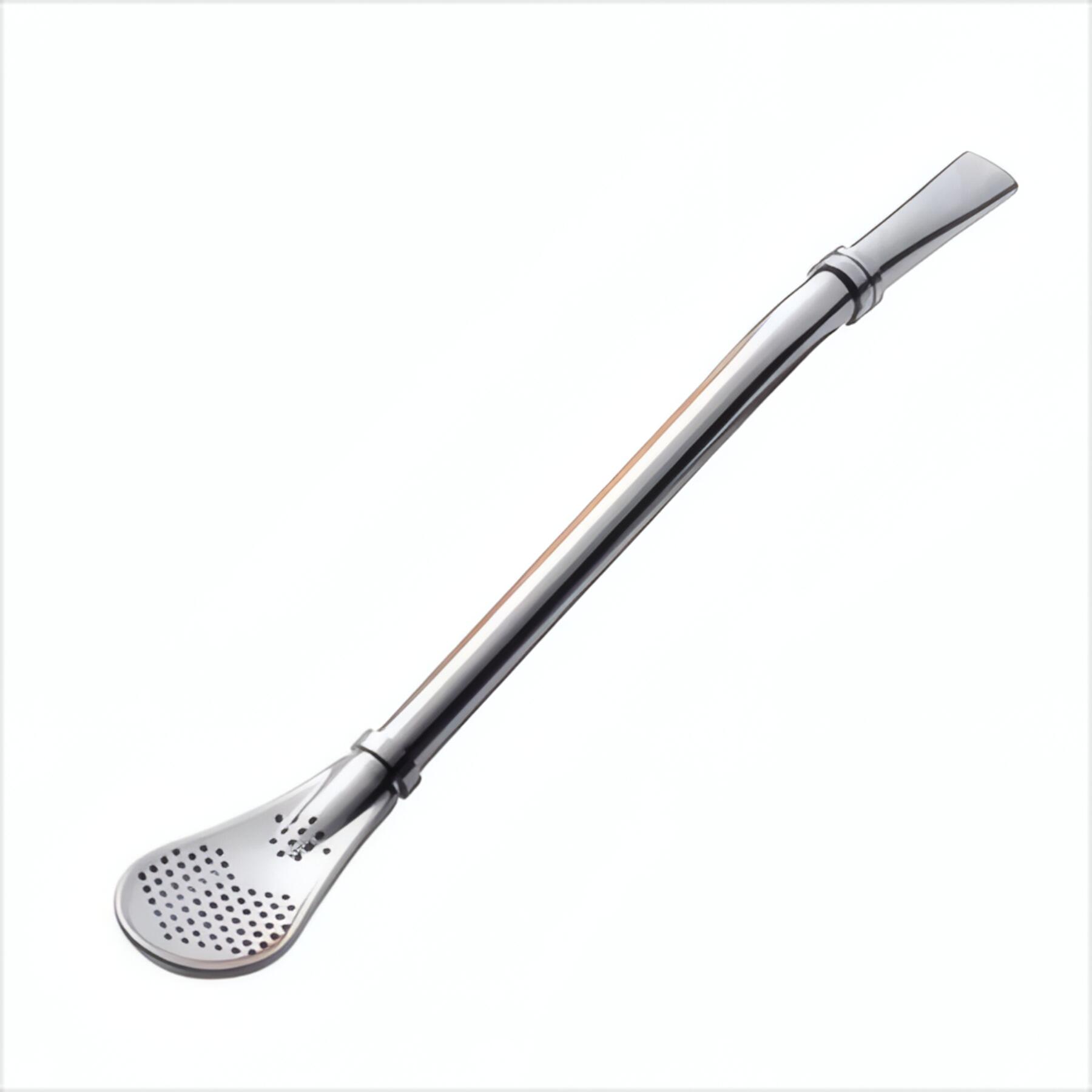 Stainless Steel Spoon Straws Set
