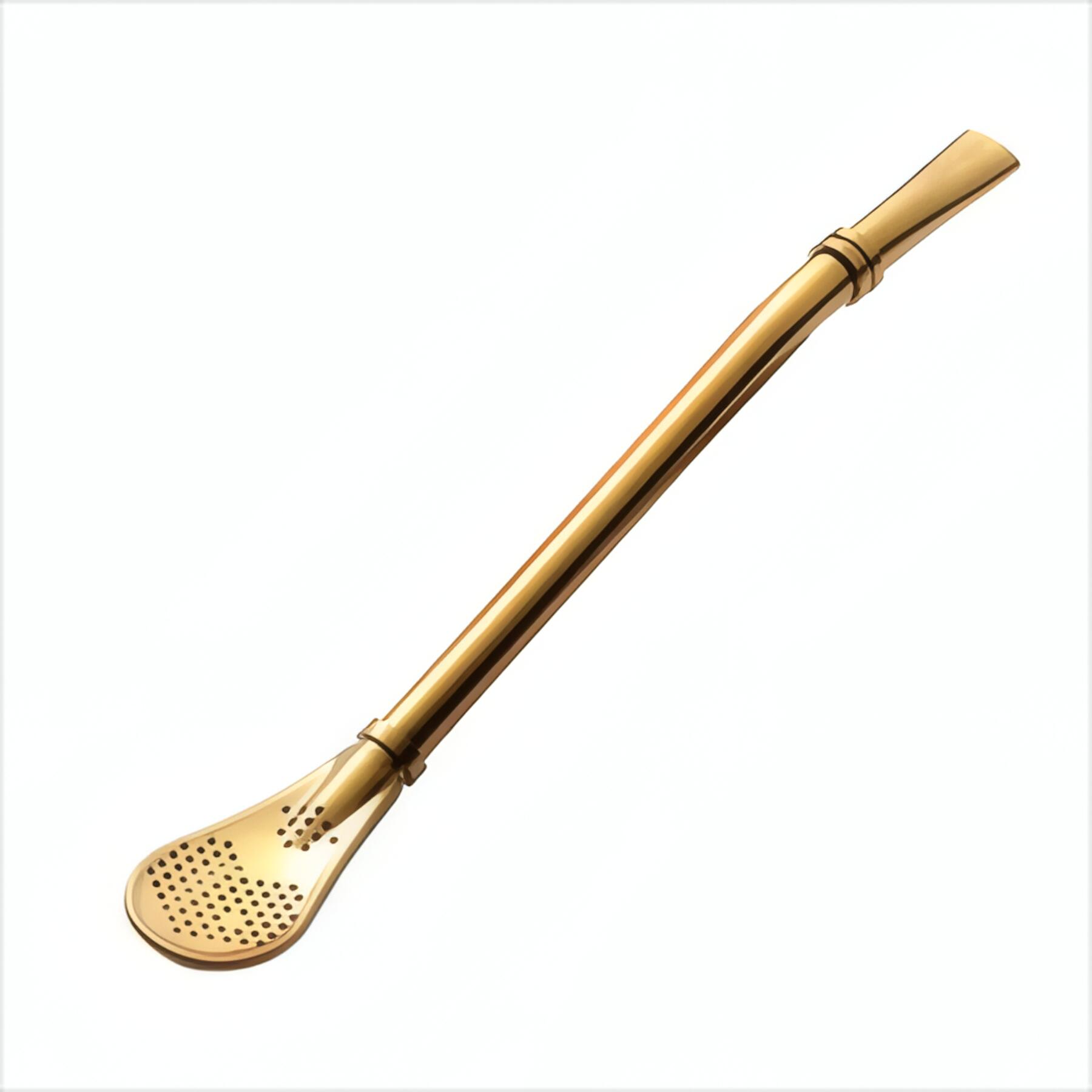 Stainless Steel Spoon Straws Set