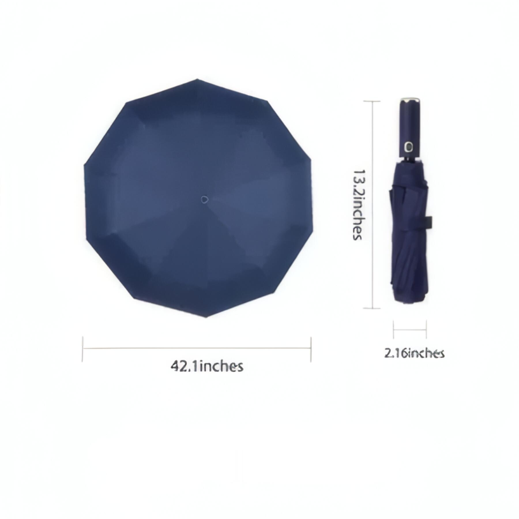 LED Folding Umbrella Windproof