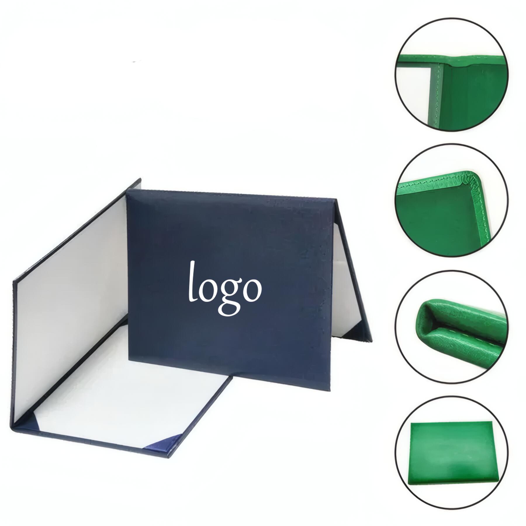 Premium Leather Certificate Cover Holder