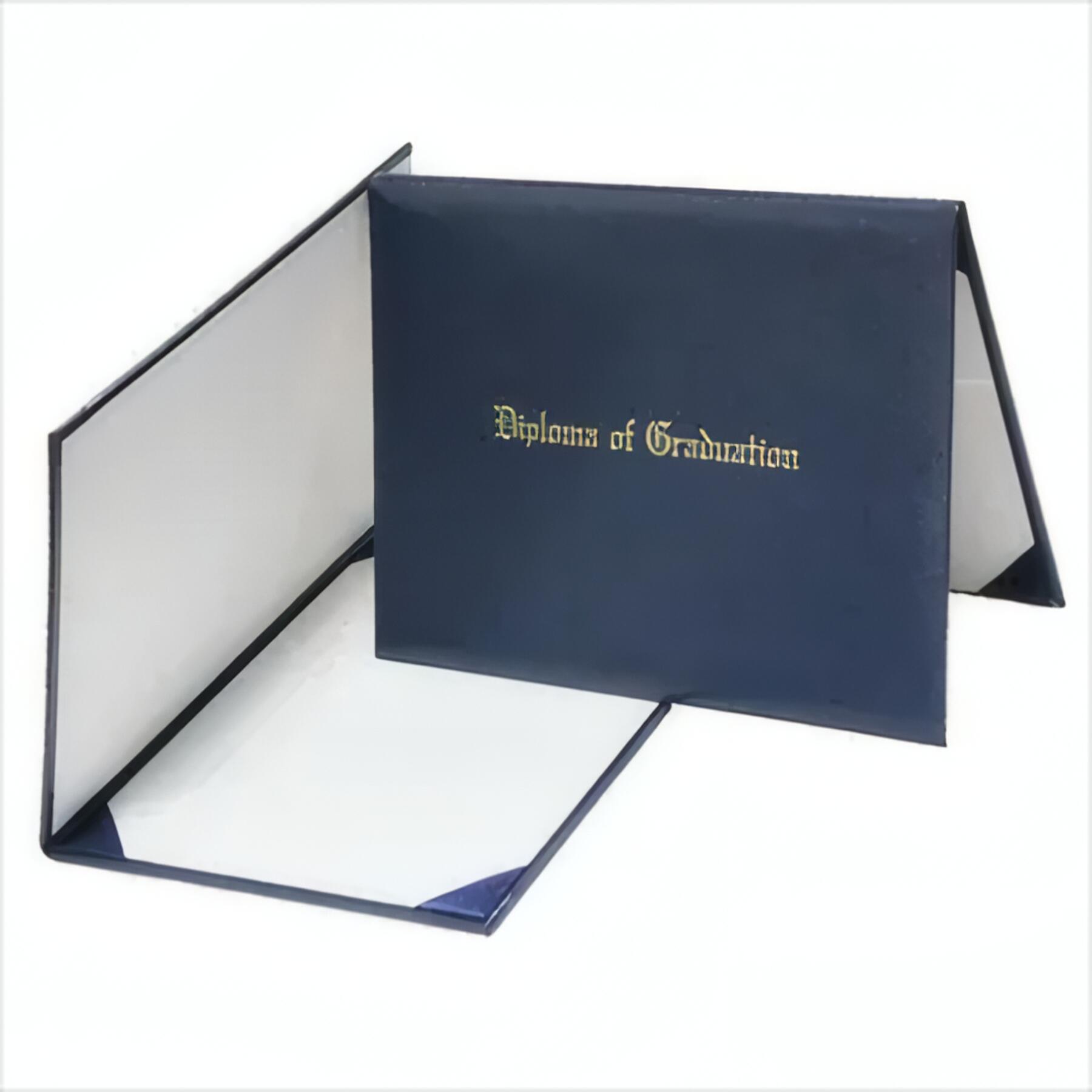 Premium Leather Certificate Cover Holder