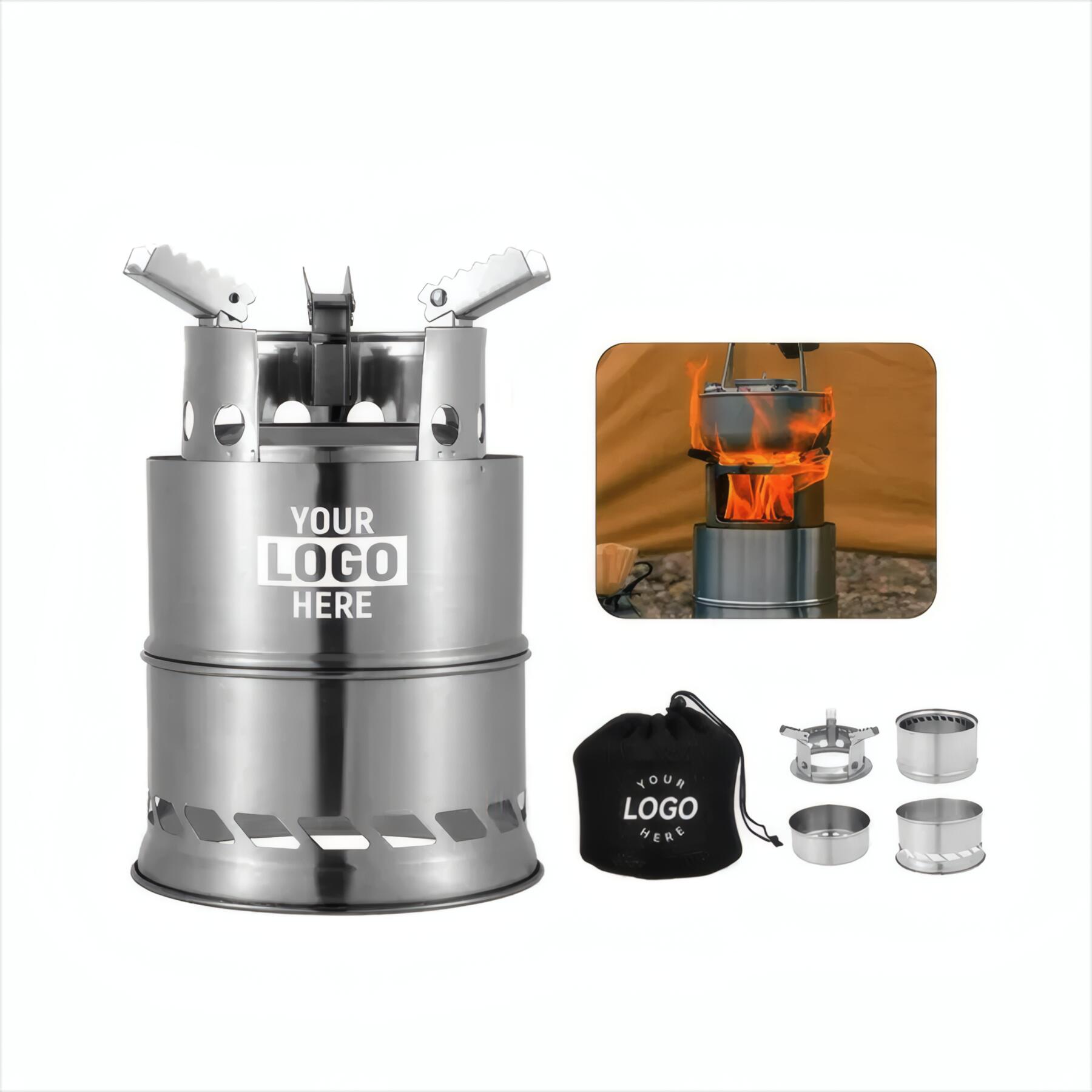 Portable Stainless Steel Camping Stove