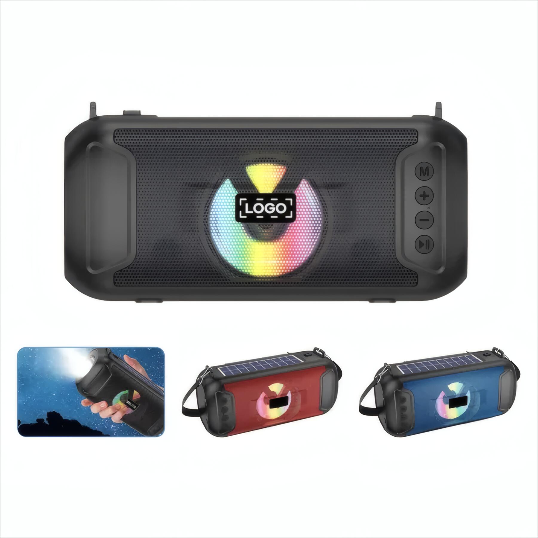 Portable Bluetooth Speaker Flashlight