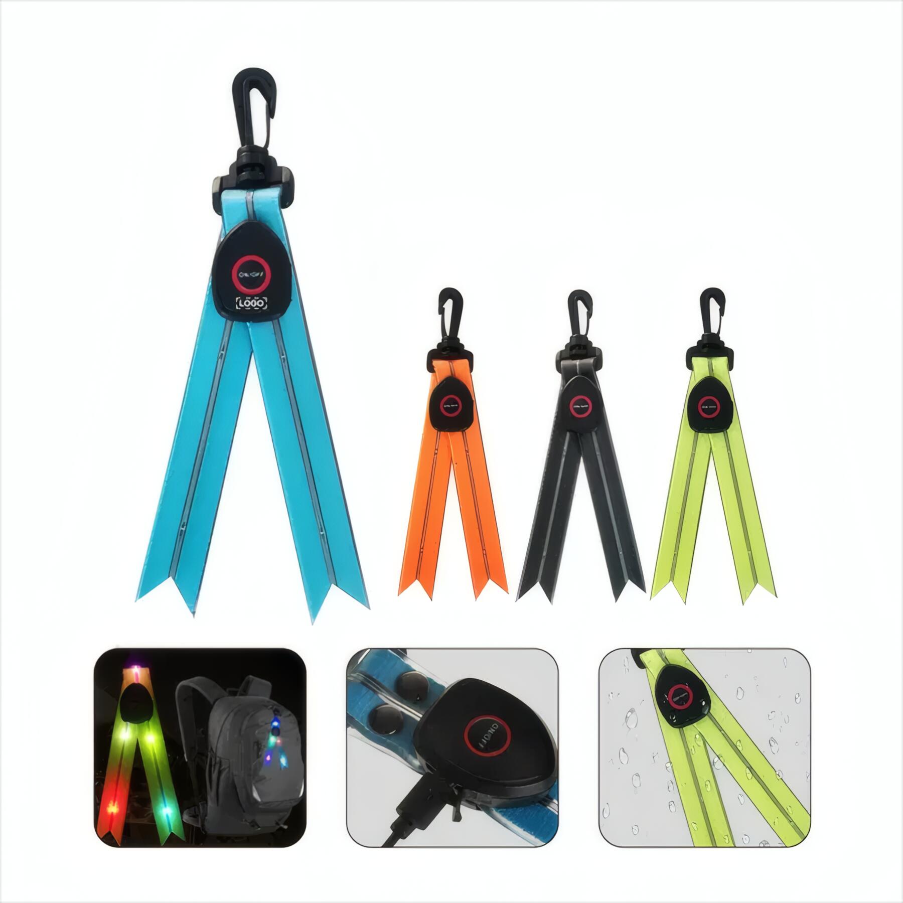 USB Rechargeable Backpack Safety Lamp