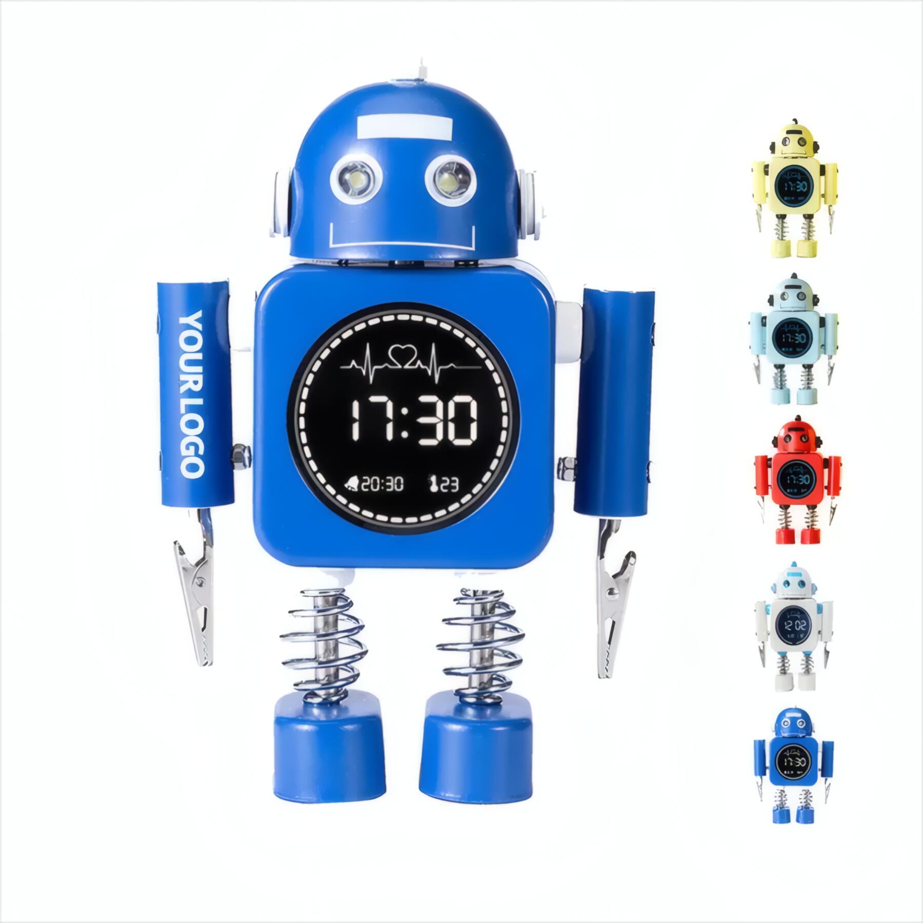 Robot Alarm Clock Flashing Eyes