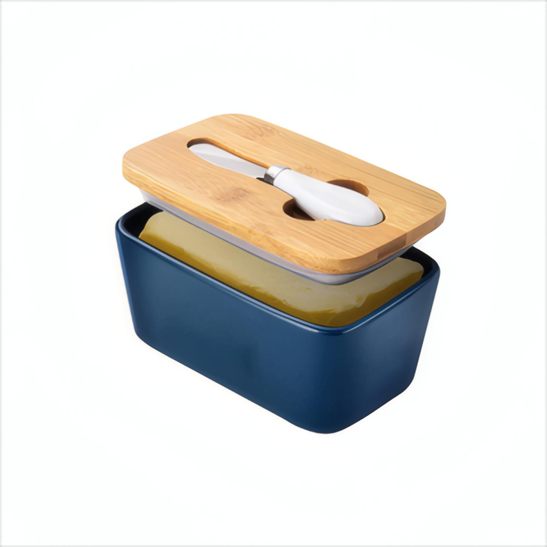 Ceramic Butter Dish with Lid