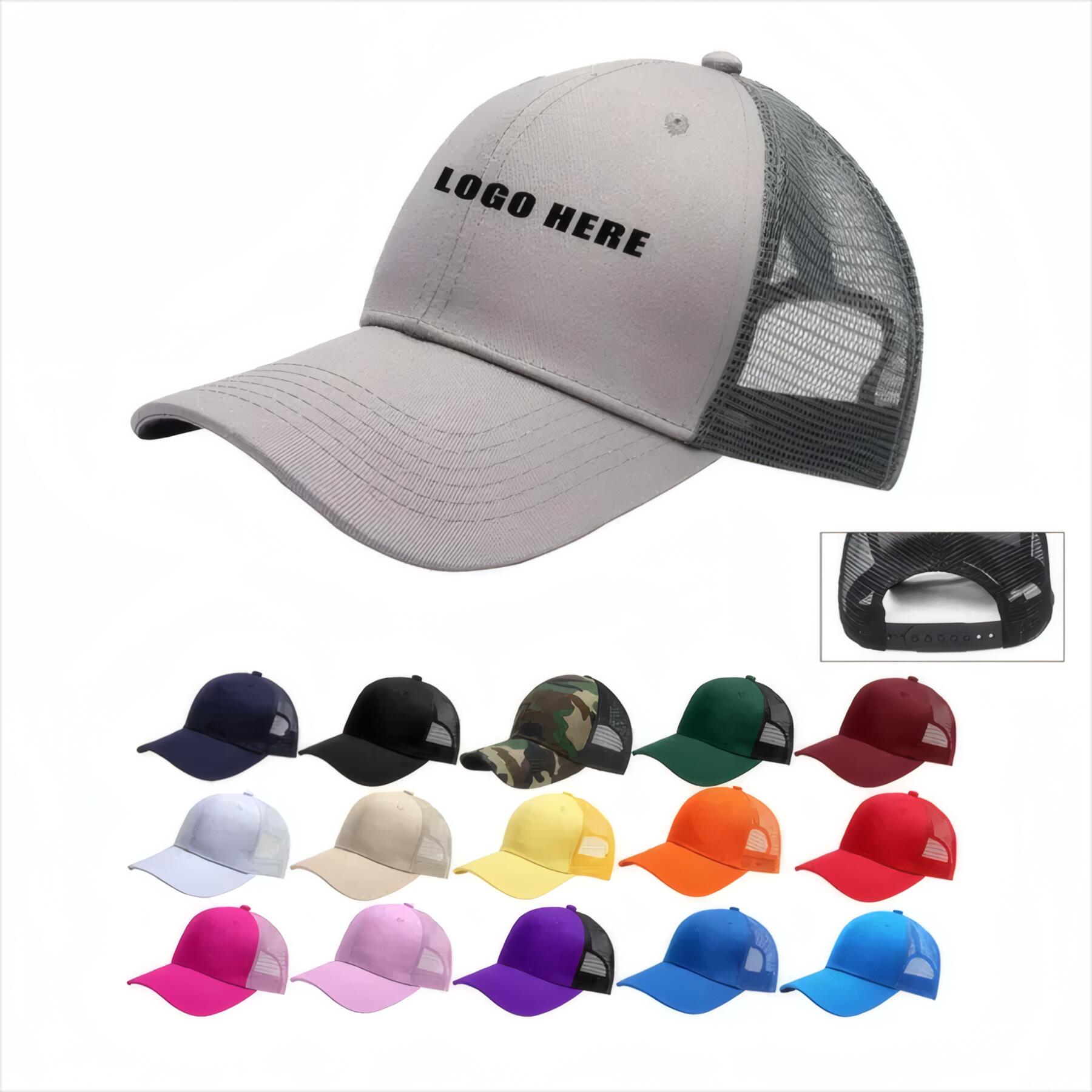 Cotton Twill Mesh Cap