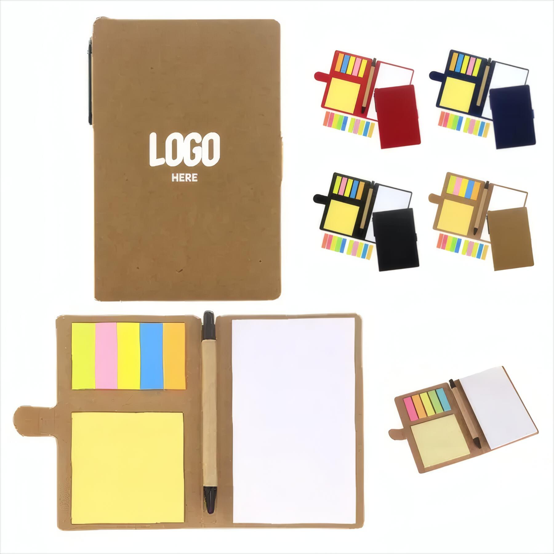 Memo Notepad With Pen Holder