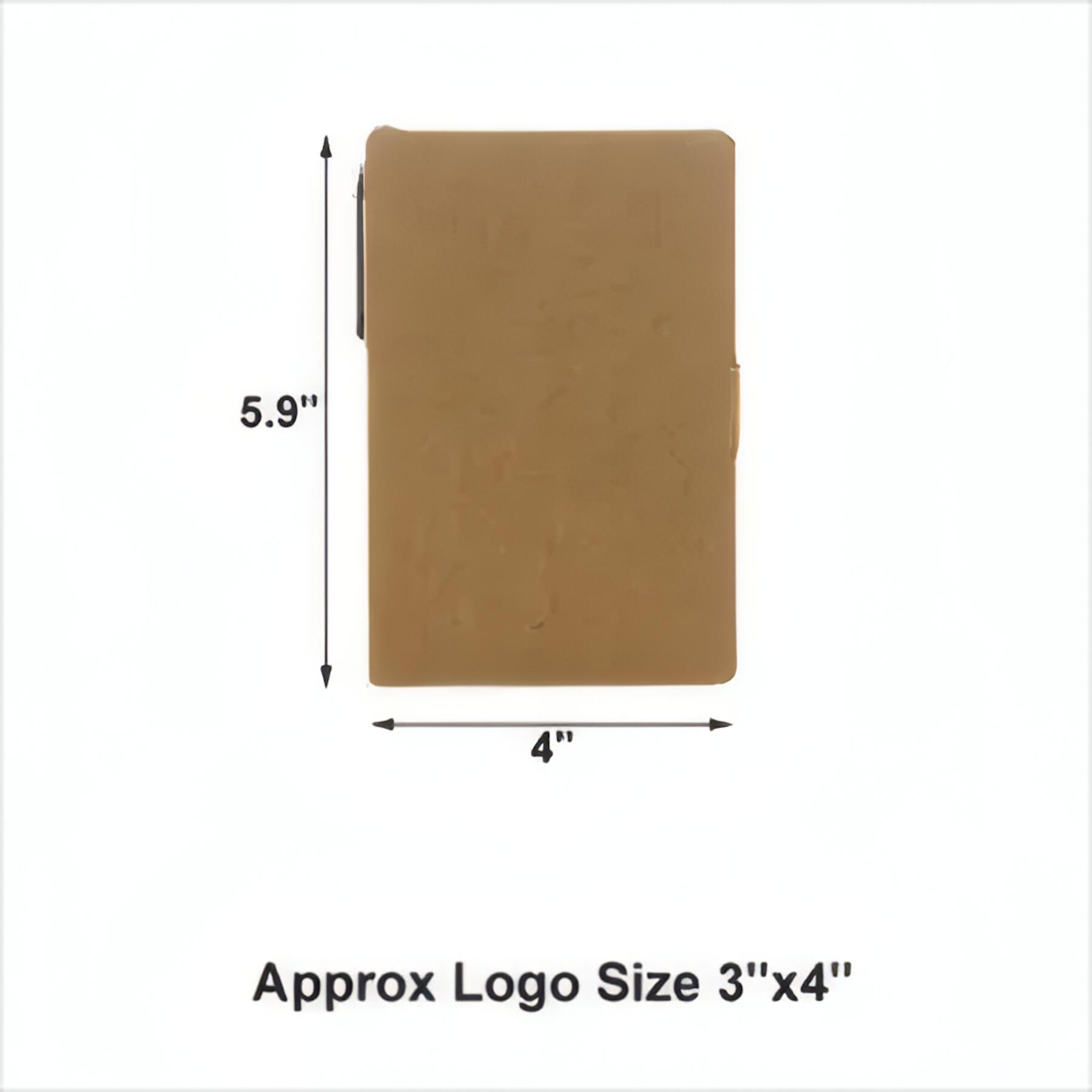Memo Notepad With Pen Holder