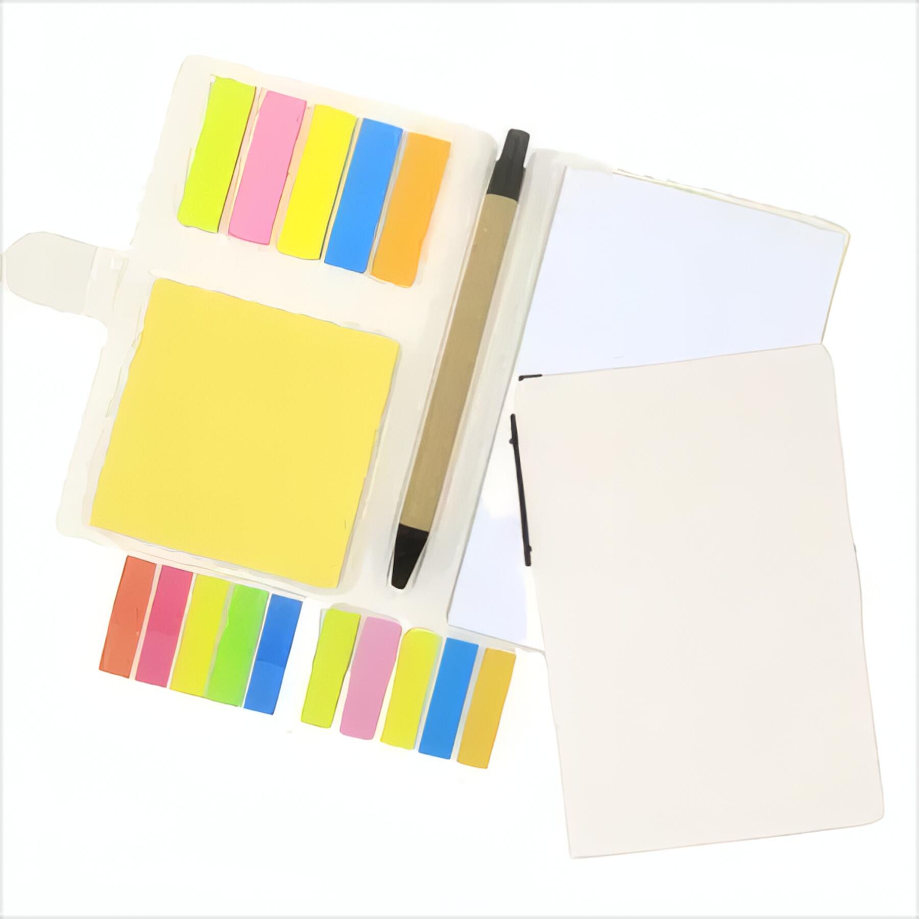 Memo Notepad With Pen Holder