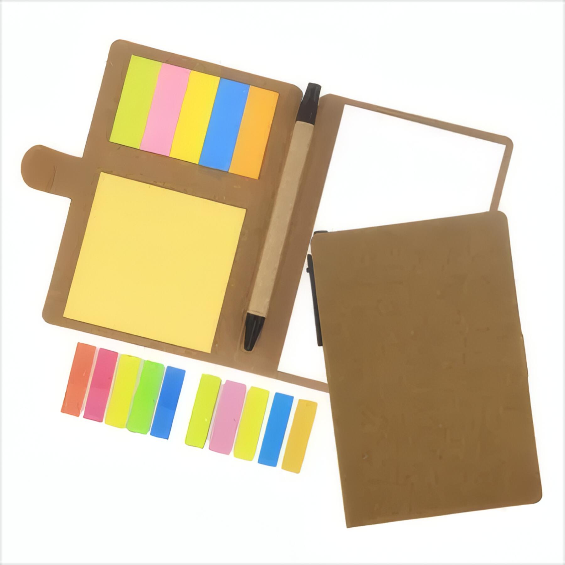 Memo Notepad With Pen Holder