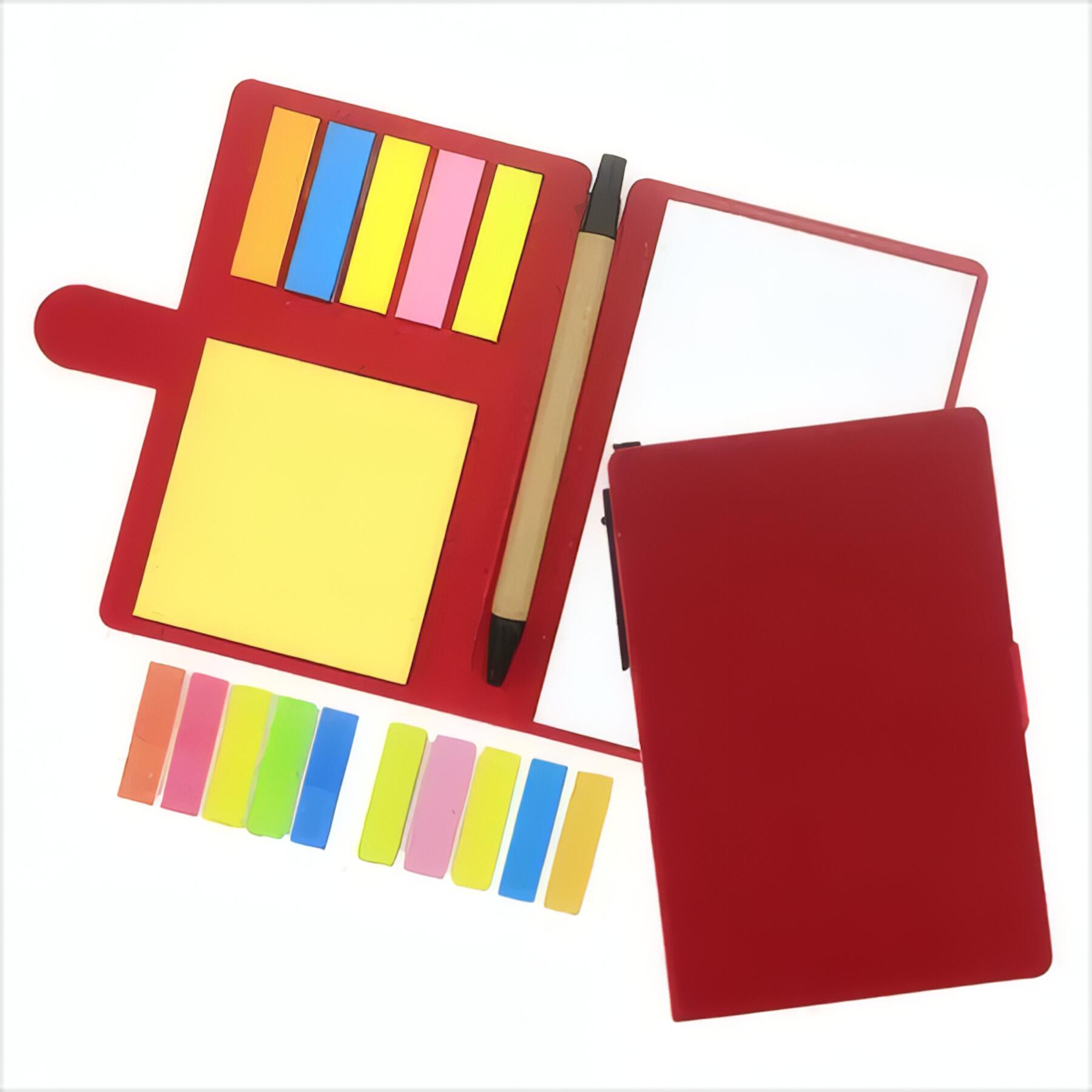 Memo Notepad With Pen Holder