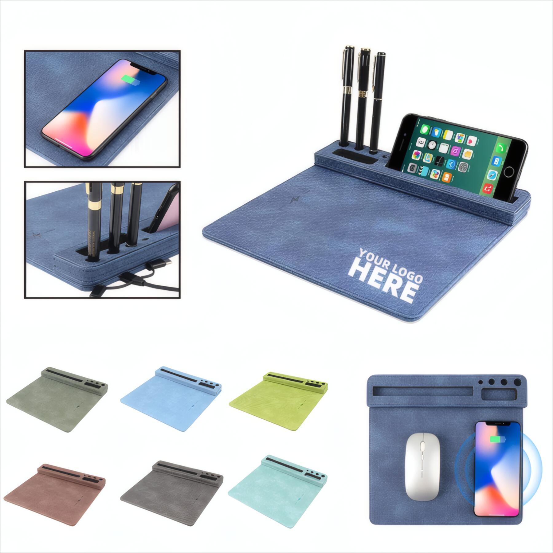 Custom Wireless Charging Mouse Pad
