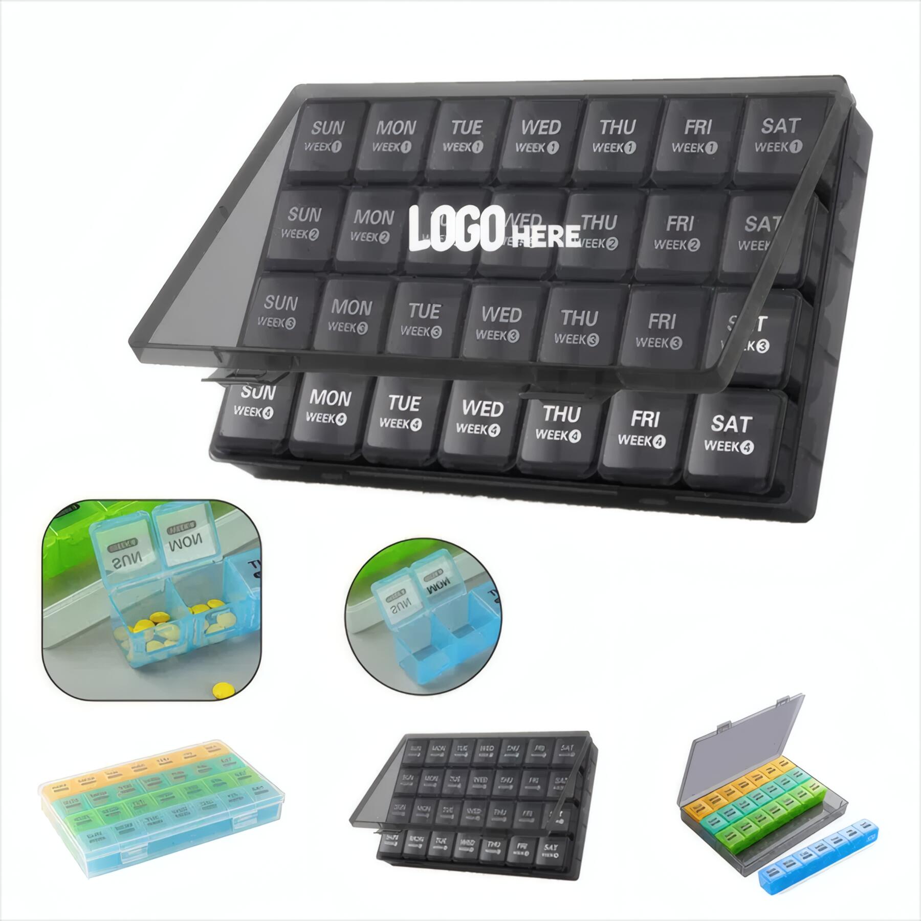 Large 28 Day Pill Organizer