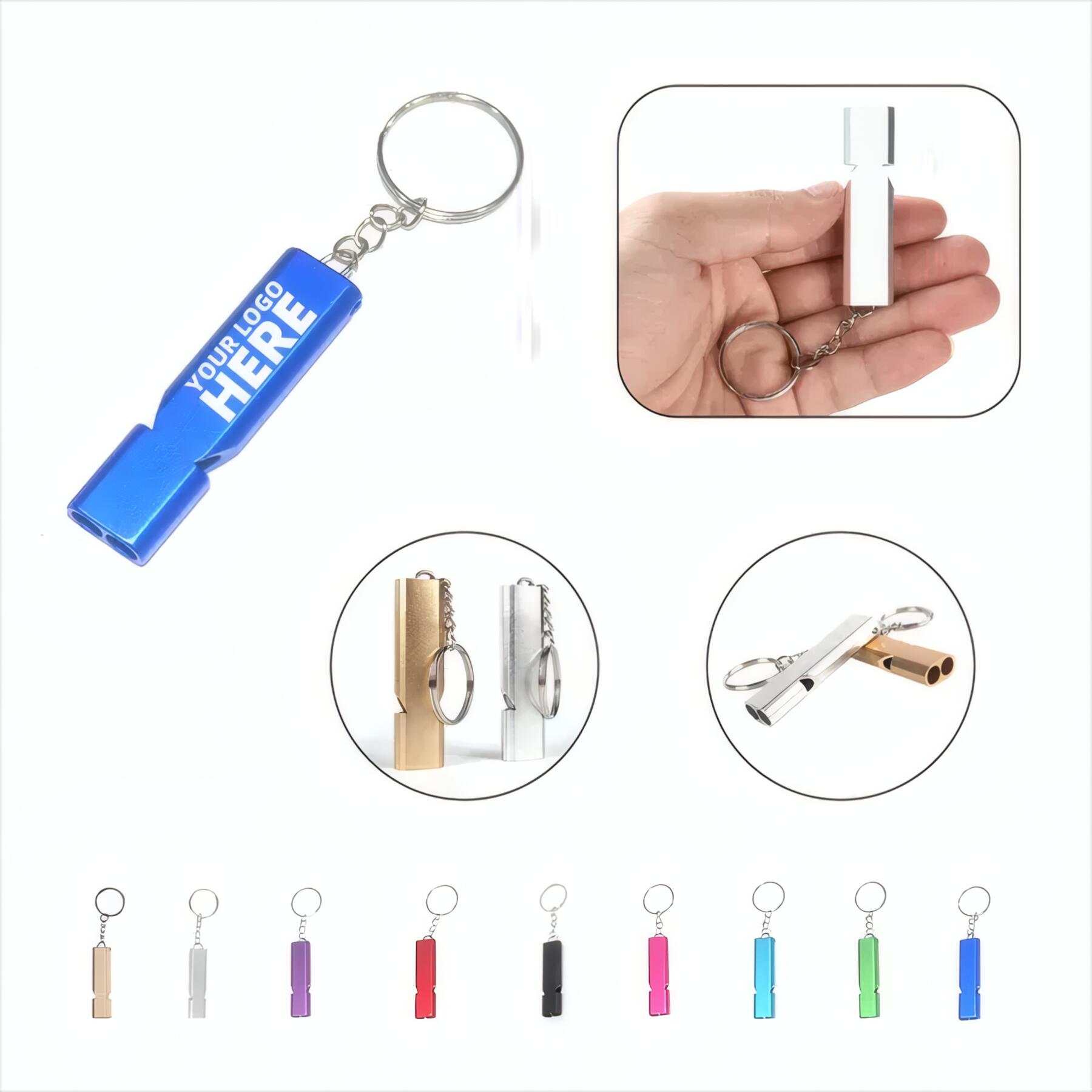 Emergency Whistle 120dB Aluminum Alloy
