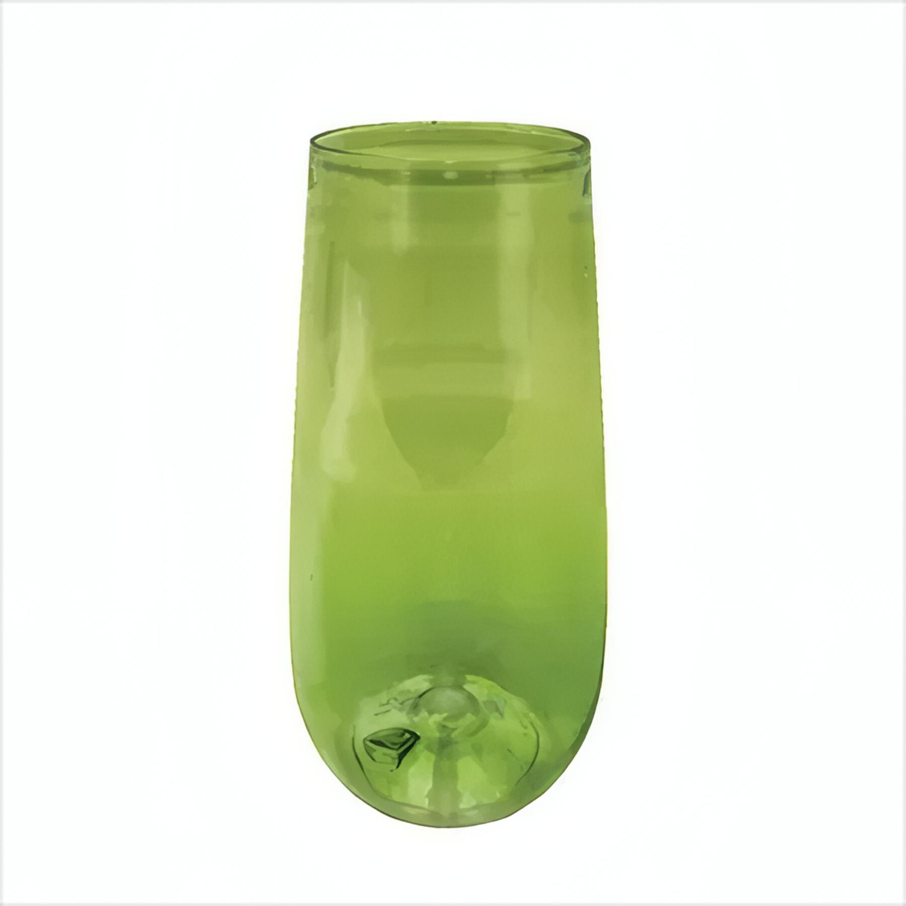 10 oz Plastic Stemless Flute
