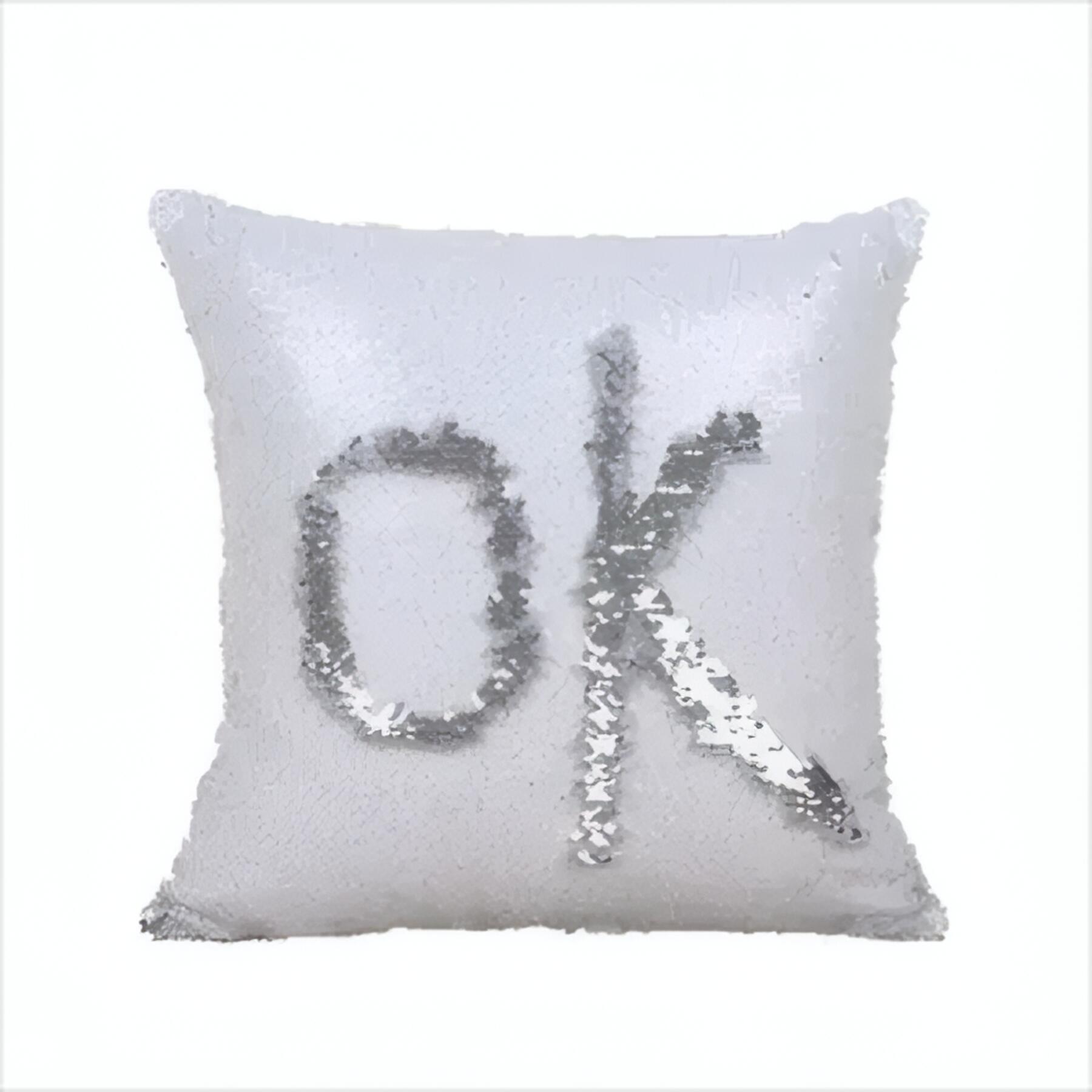 Magic Sequins Throw Pillow Case