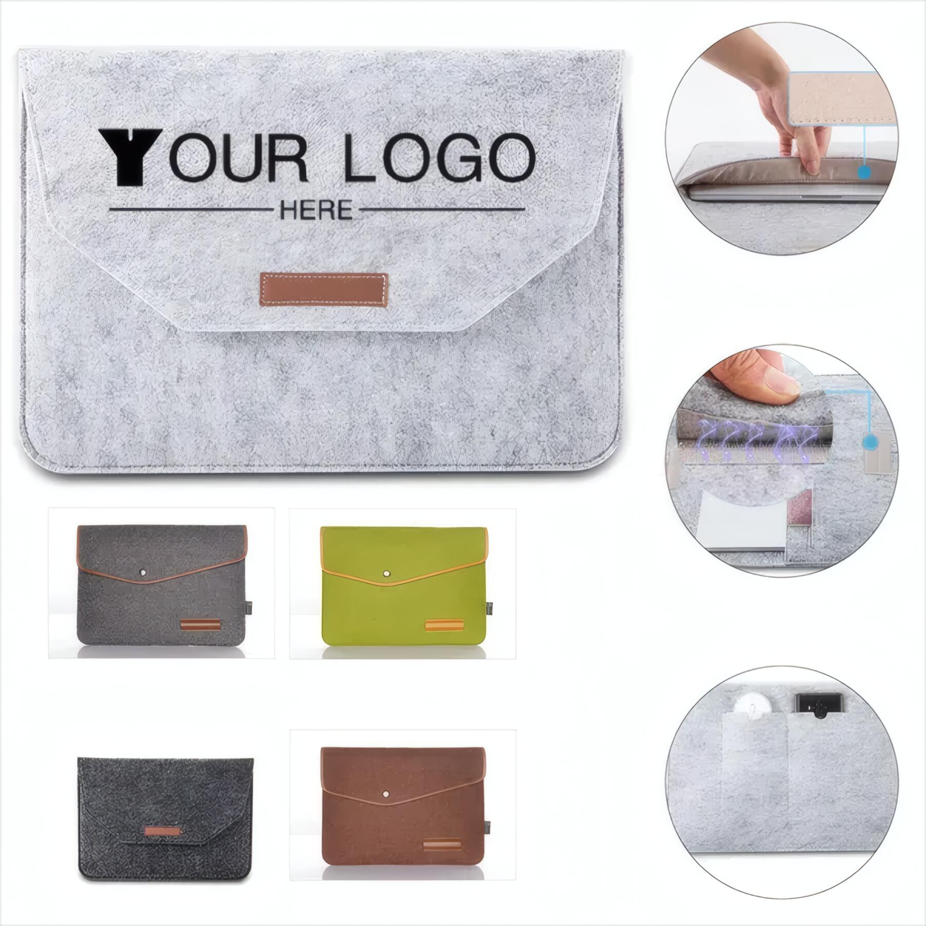 Custom Felt Laptop Sleeve 15