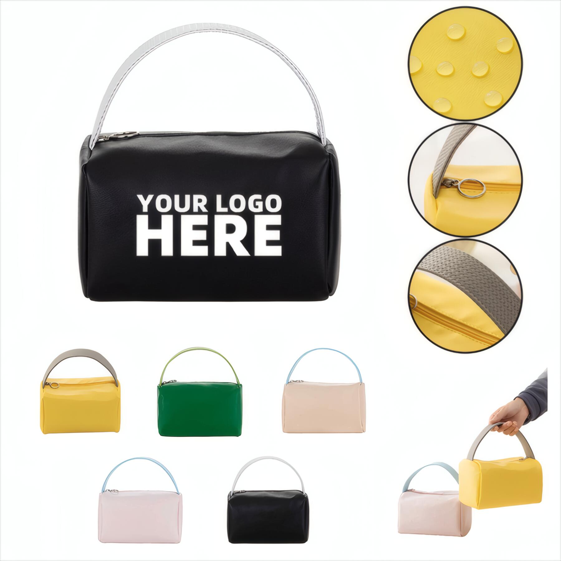 Custom Water Repellent PU Cosmetic Bag