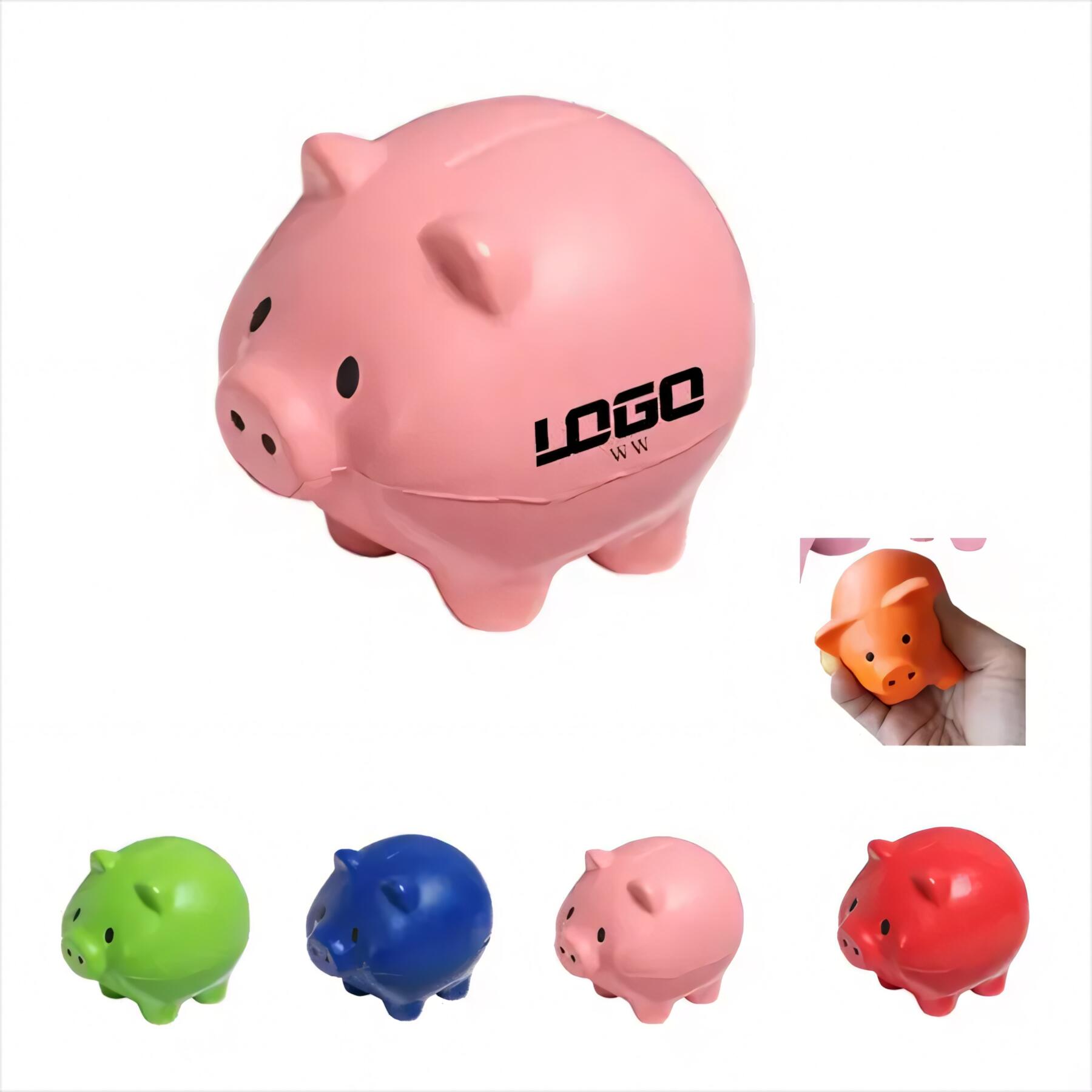 Piggy Stress Toy Squeeze Ball