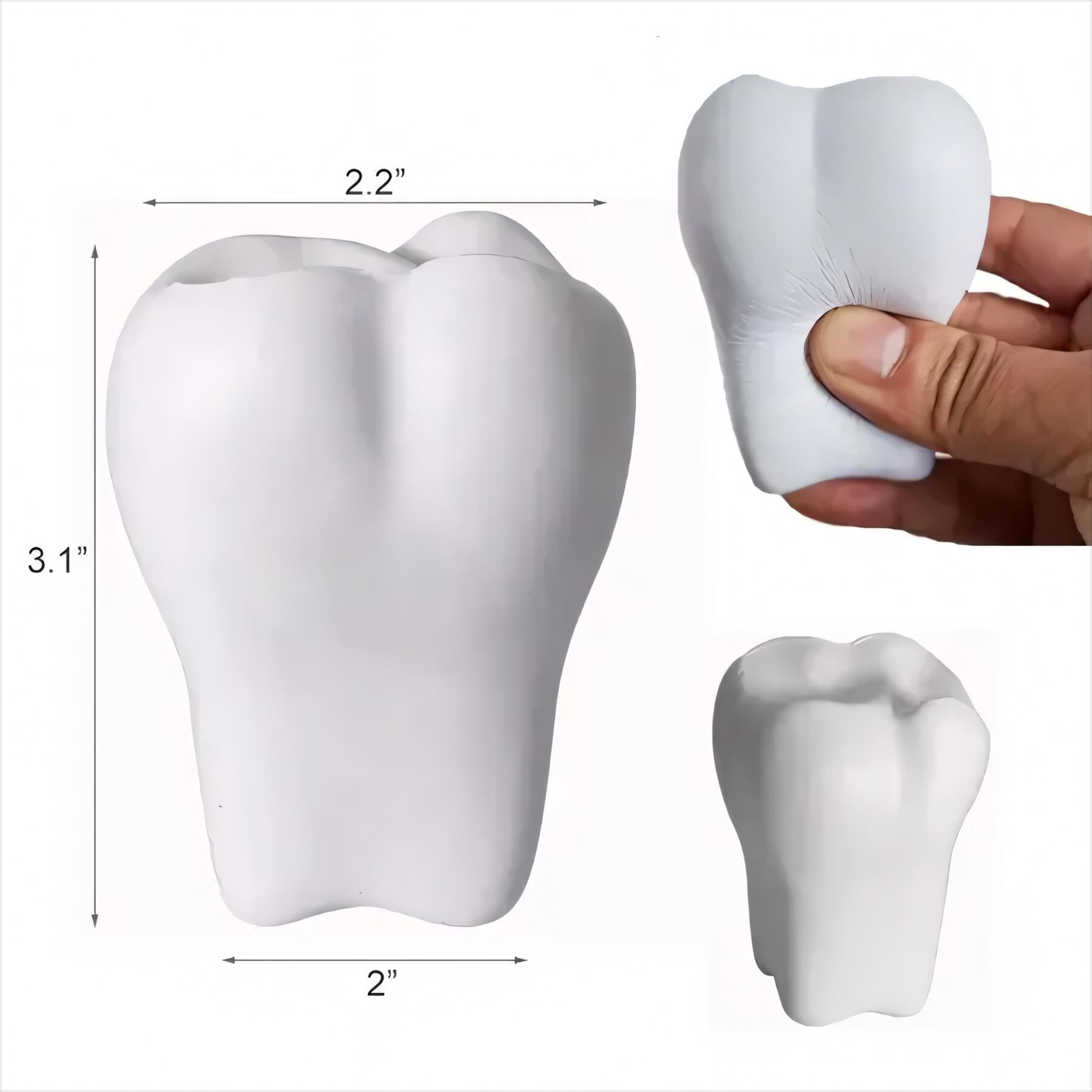 Tooth Shaped PU Foam Stress Reliever