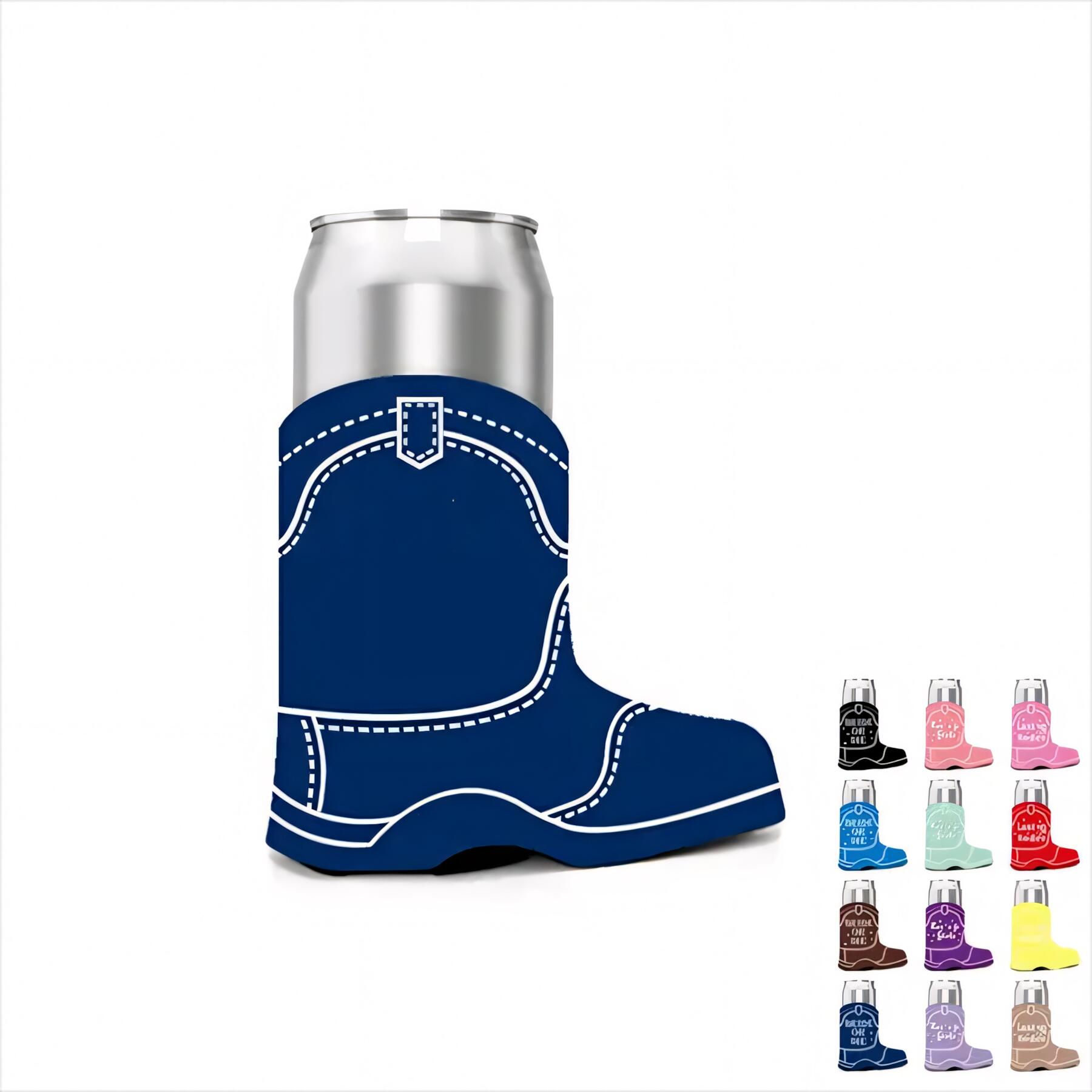 Cowboy Boot Can Cooler Sleeve