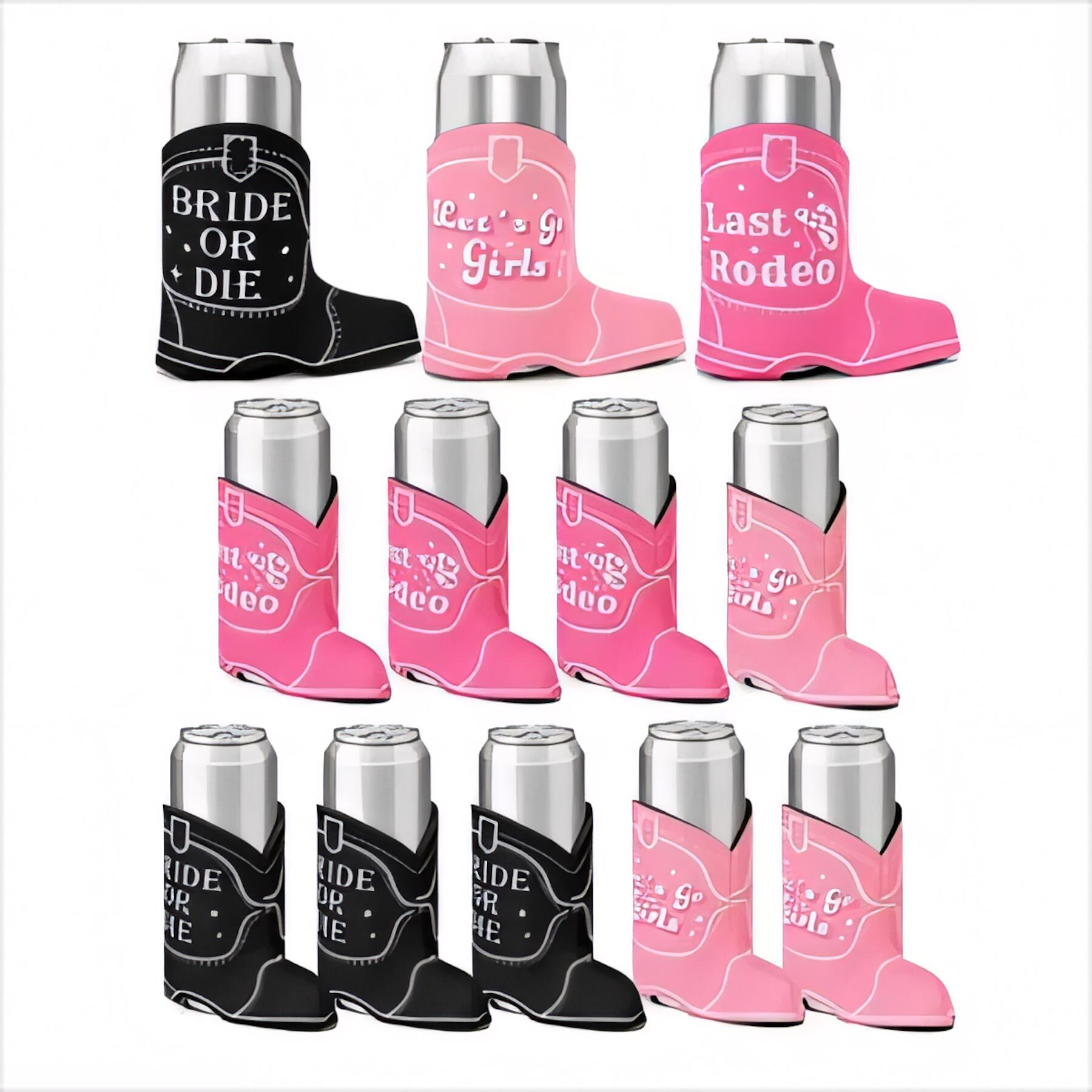 Cowboy Boot Can Cooler Sleeve