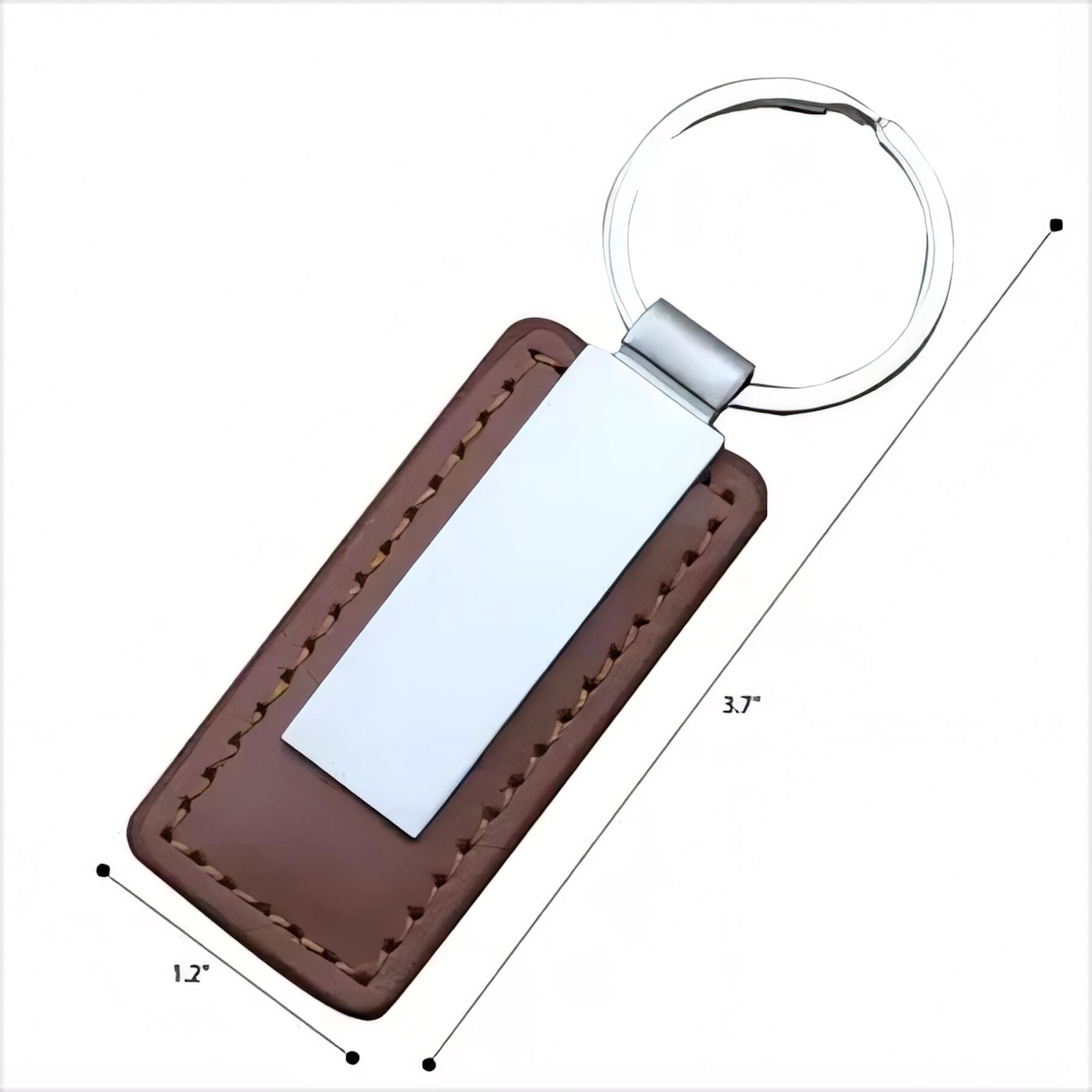 Premium Leather Key Tag