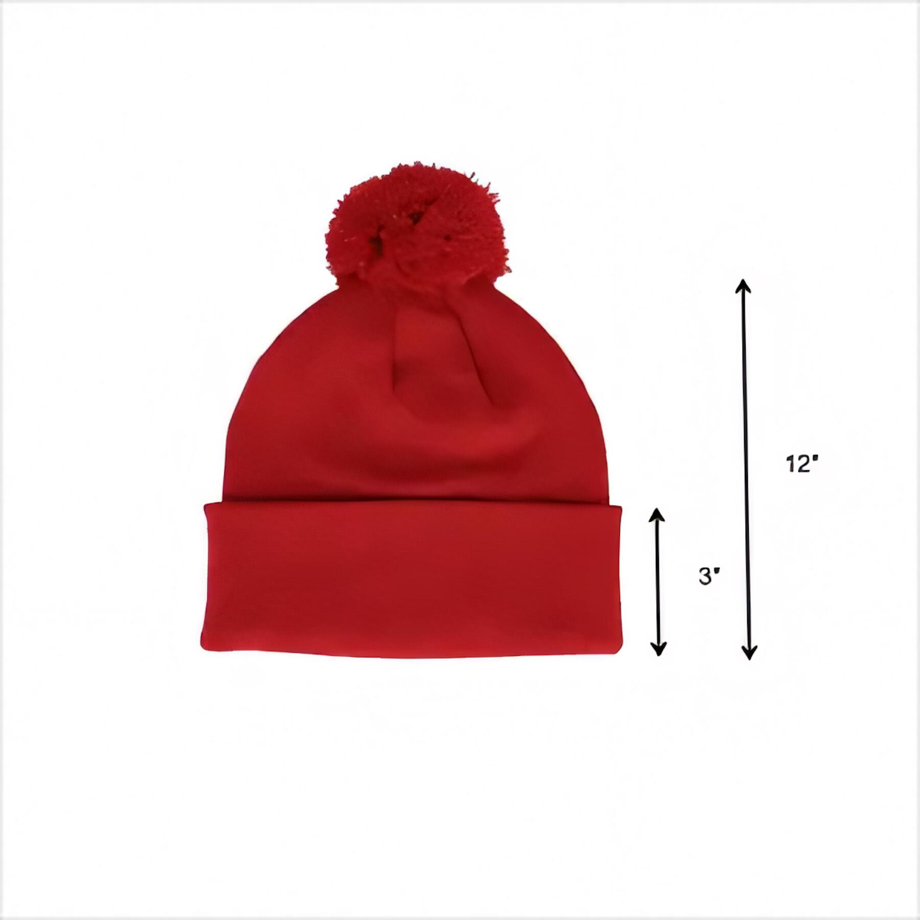 Soft Acrylic Pom-Pom Beanie