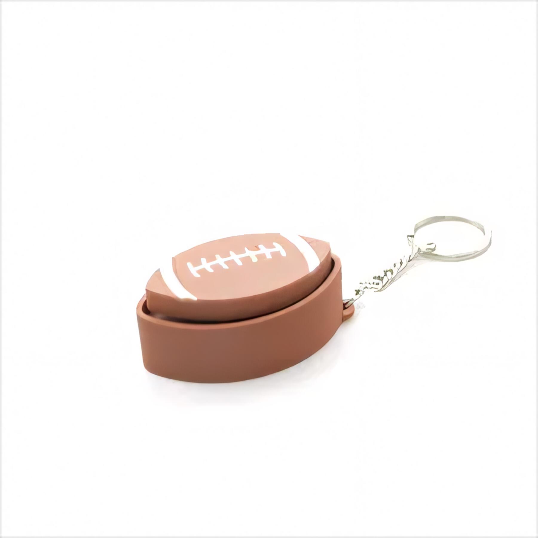 Sports Ball Clicker Fidget Keychain