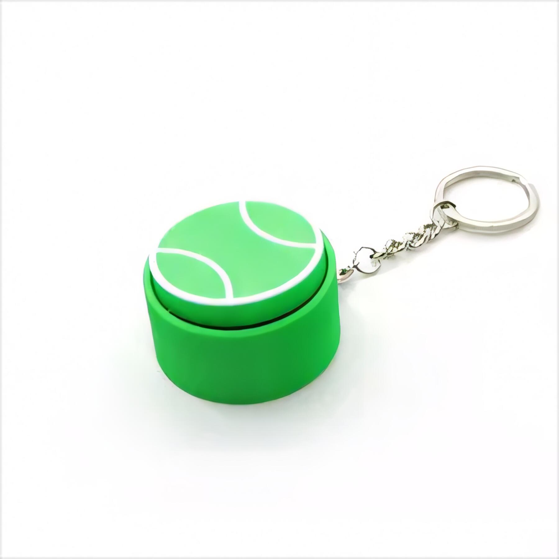 Sports Ball Clicker Fidget Keychain