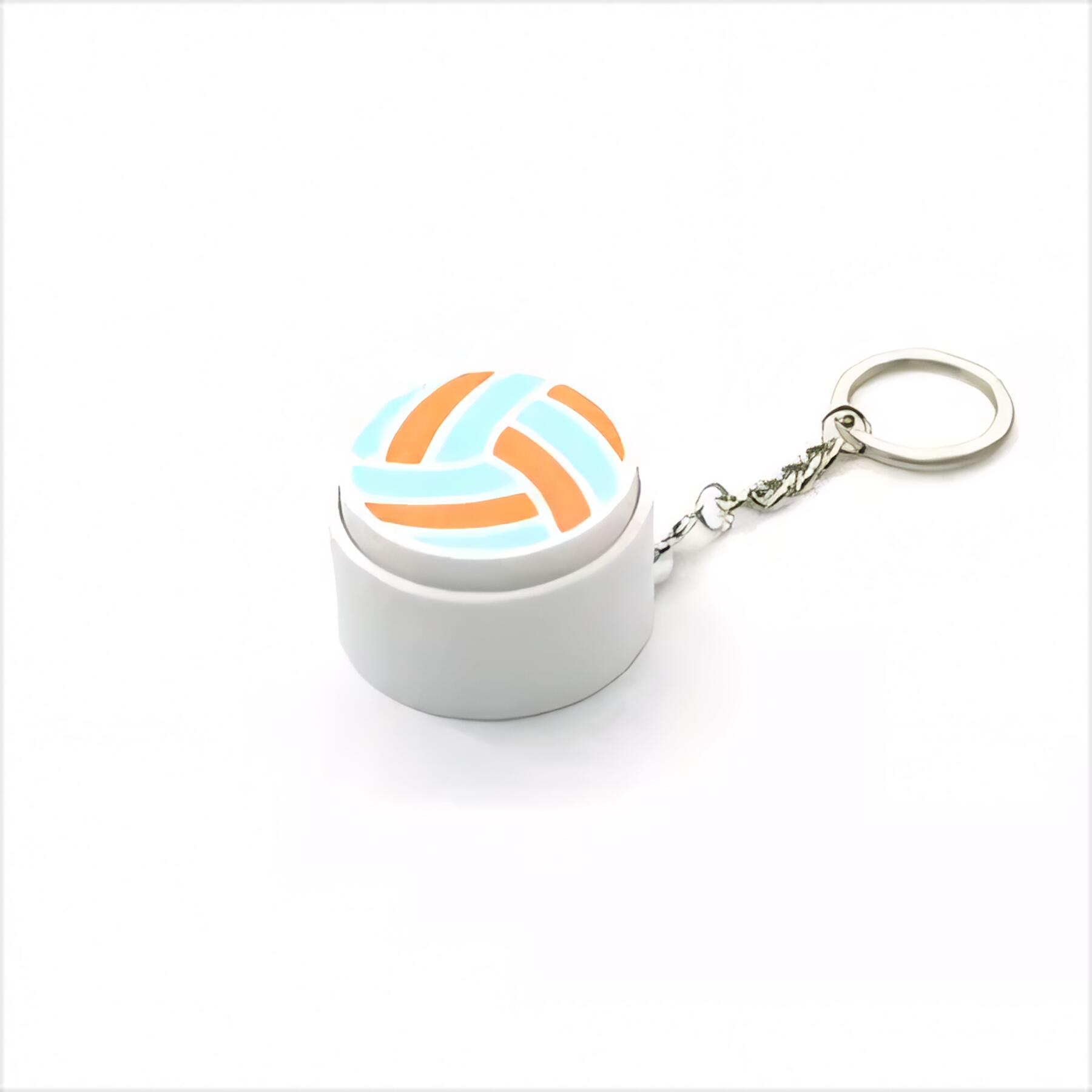 Sports Ball Clicker Fidget Keychain