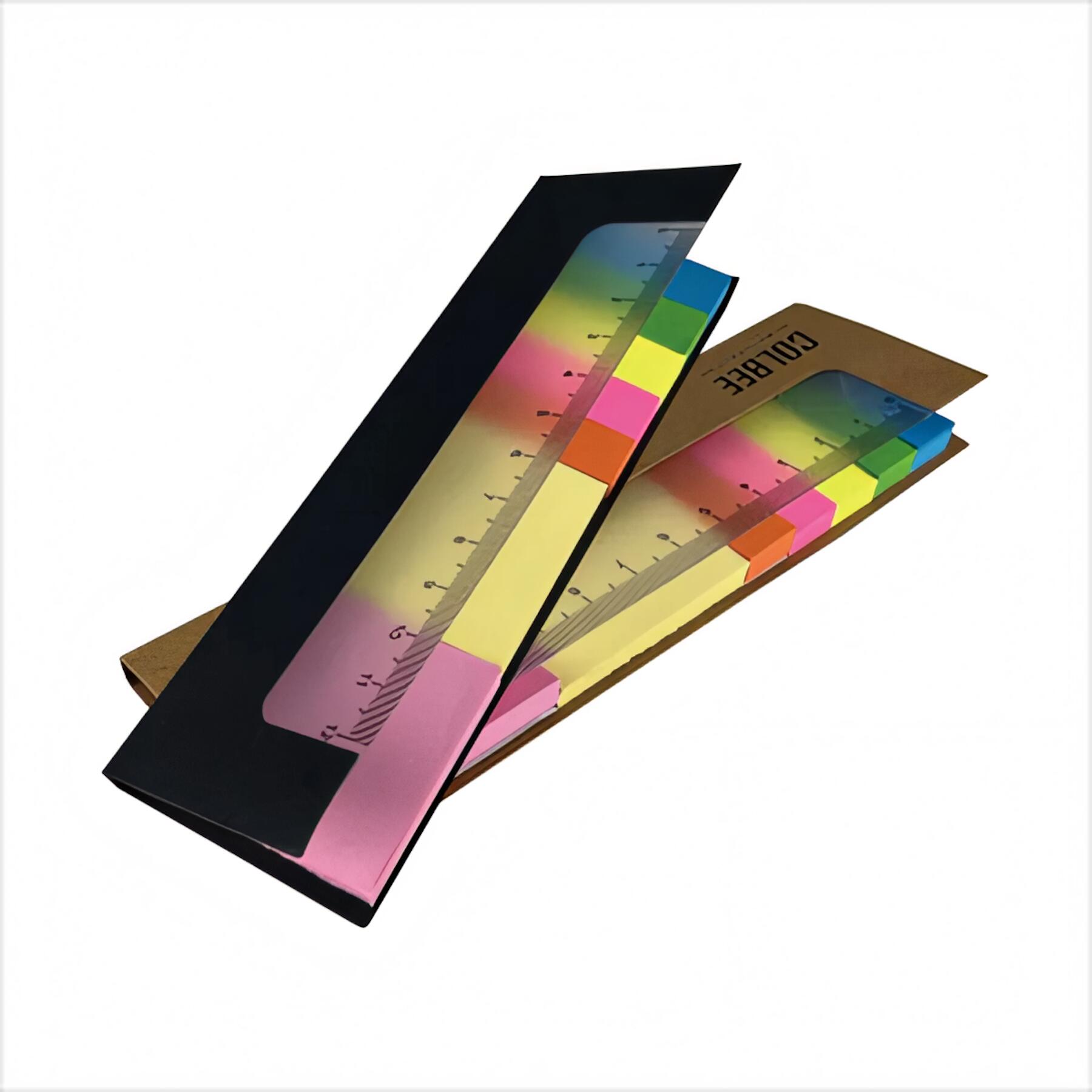 Ruler Sticky Notes Combo Set