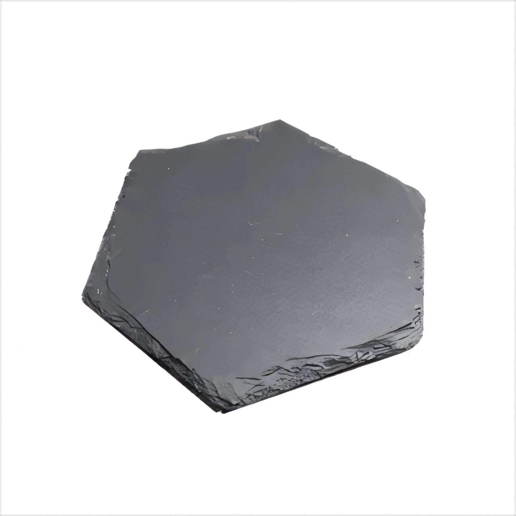 Natural Stone Slate Coaster Set