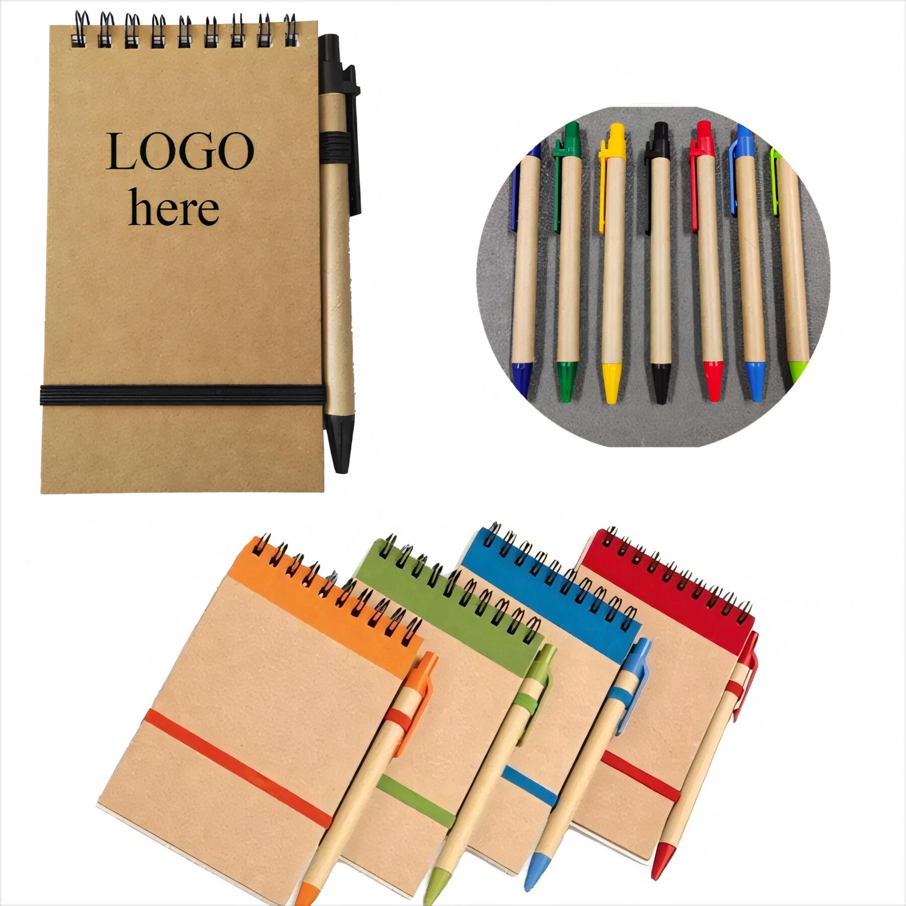 Portable Jotters With Pen Set