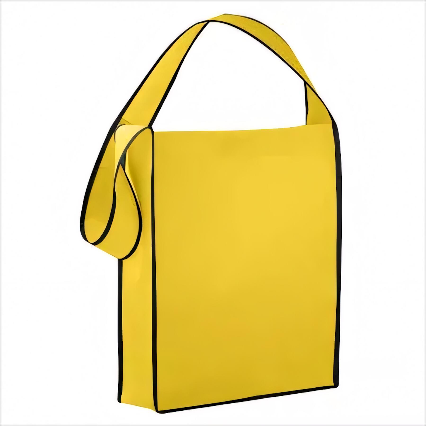 Colorful Non-Woven Crossbody Shopping Bag