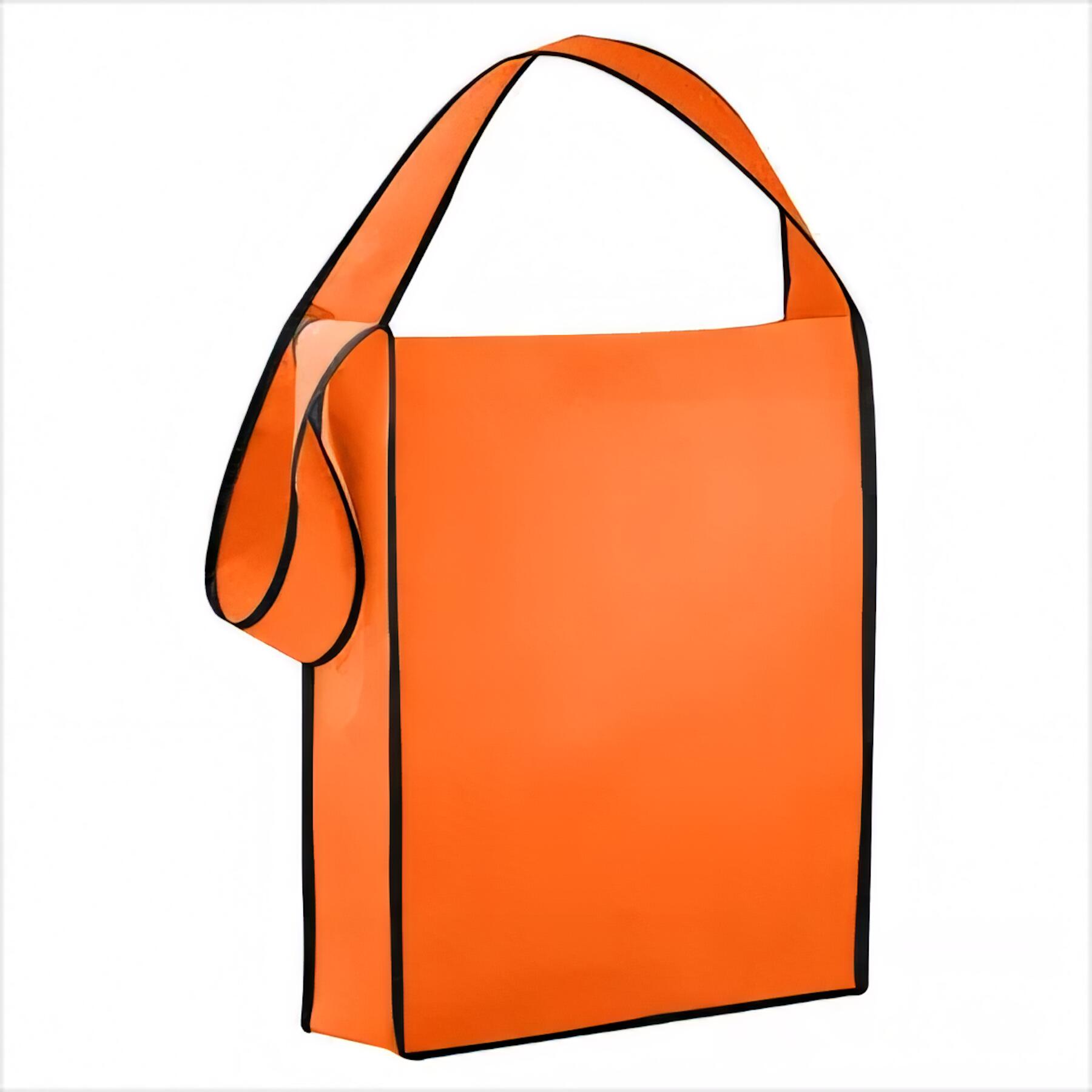 Colorful Non-Woven Crossbody Shopping Bag