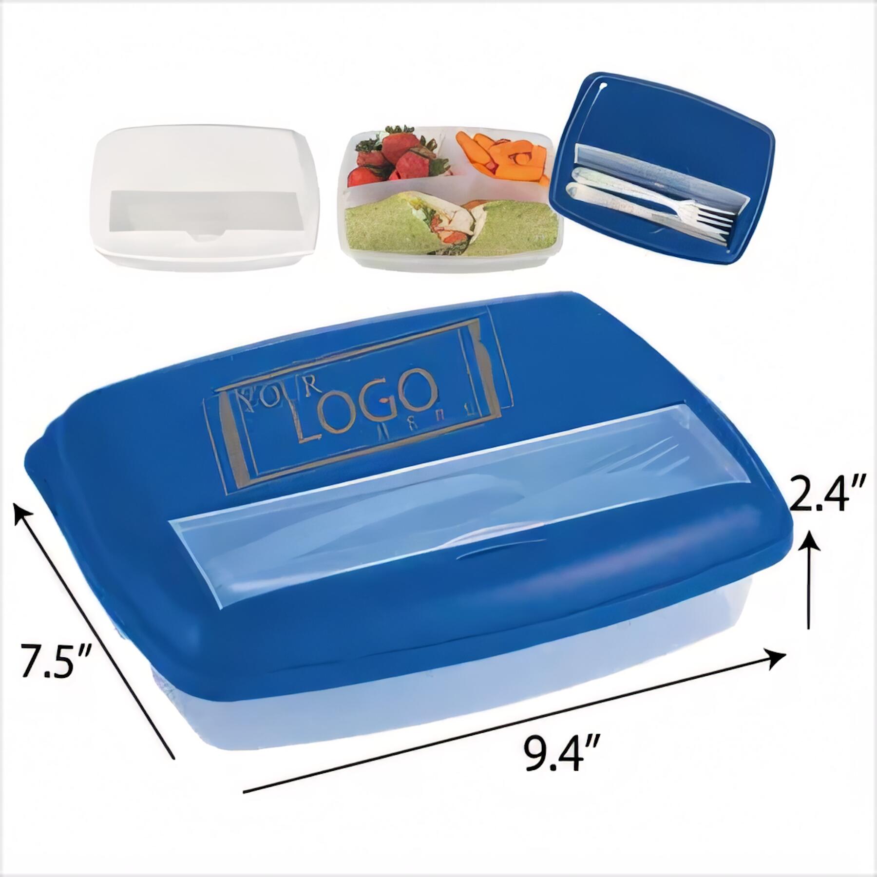 3-Section Lunch Container Box